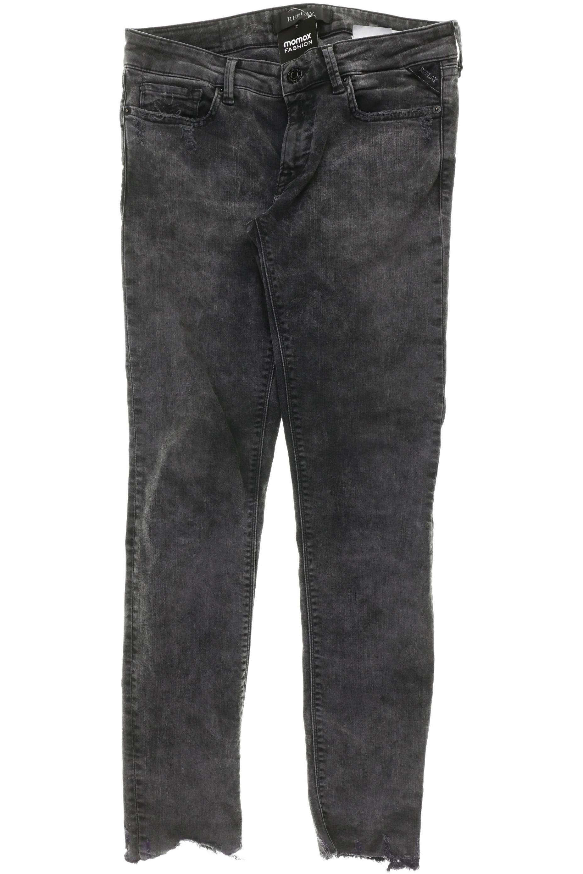 

Replay Damen Jeans, grau, Gr. 28