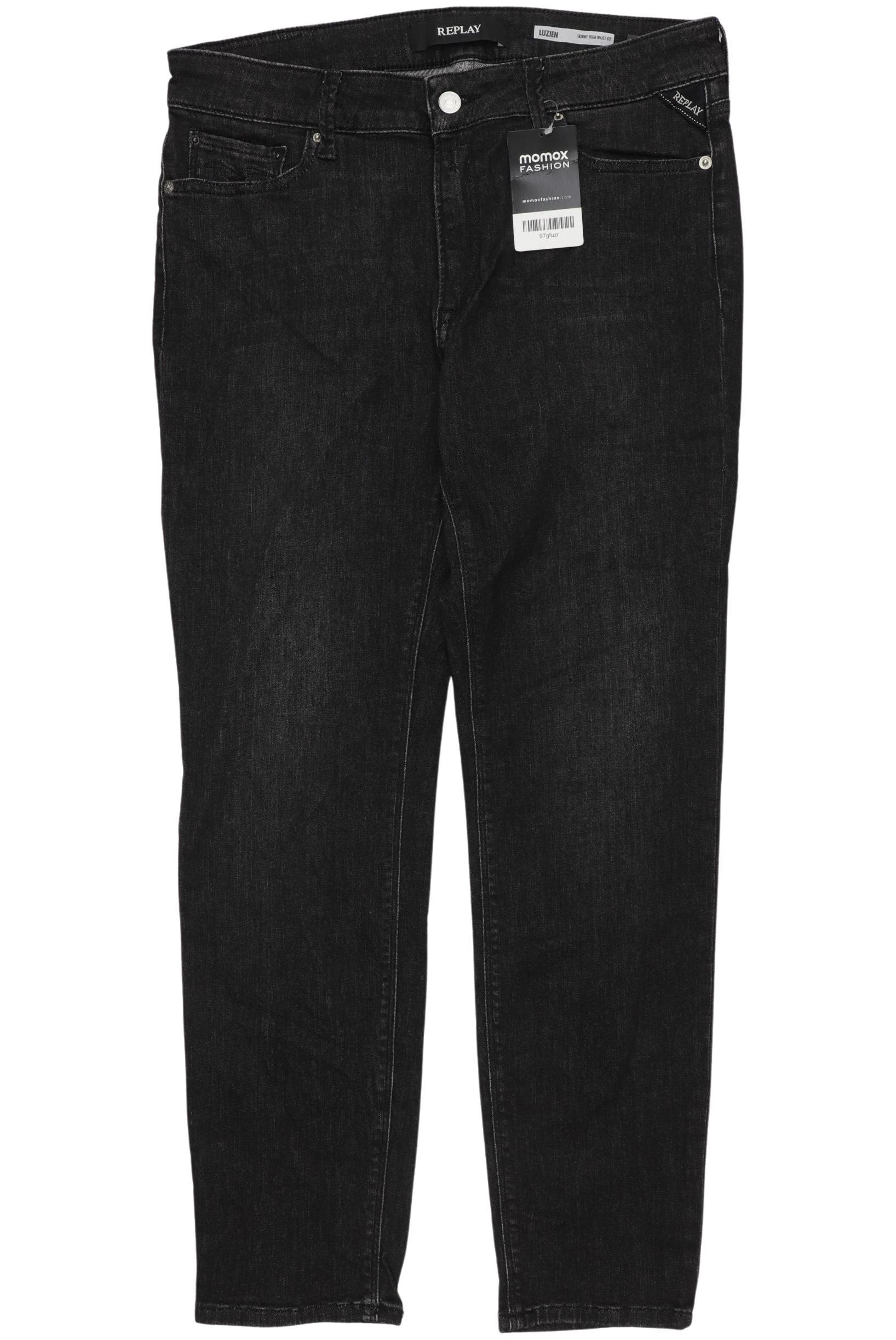 

Replay Damen Jeans, schwarz, Gr. 32