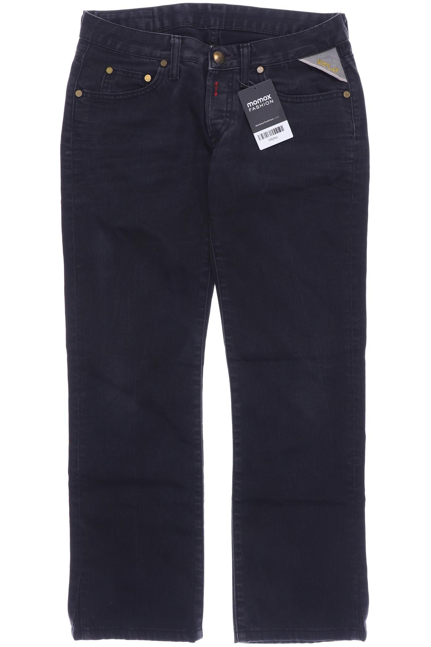 

Replay Damen Jeans, schwarz, Gr. 27