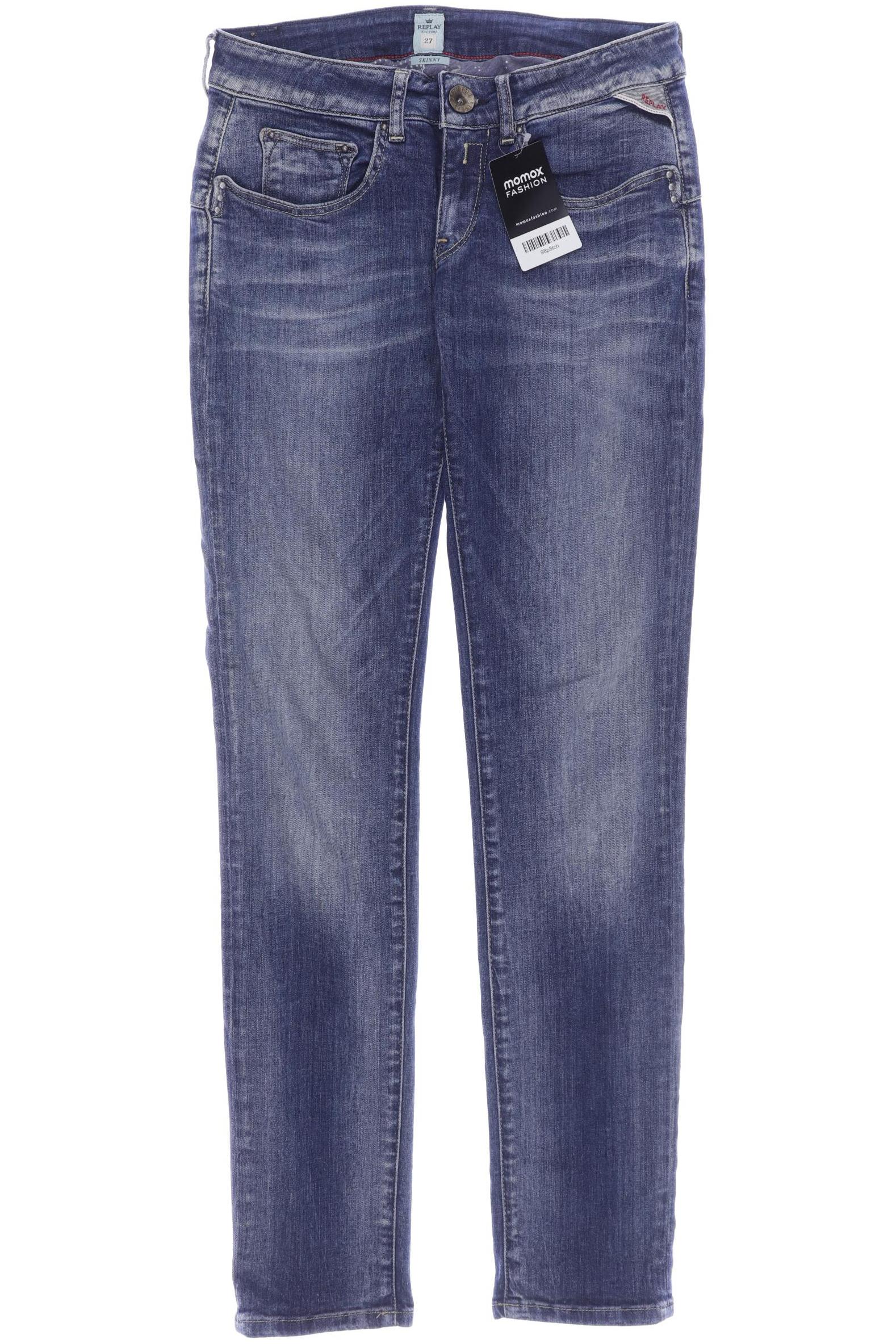 

Replay Damen Jeans, blau