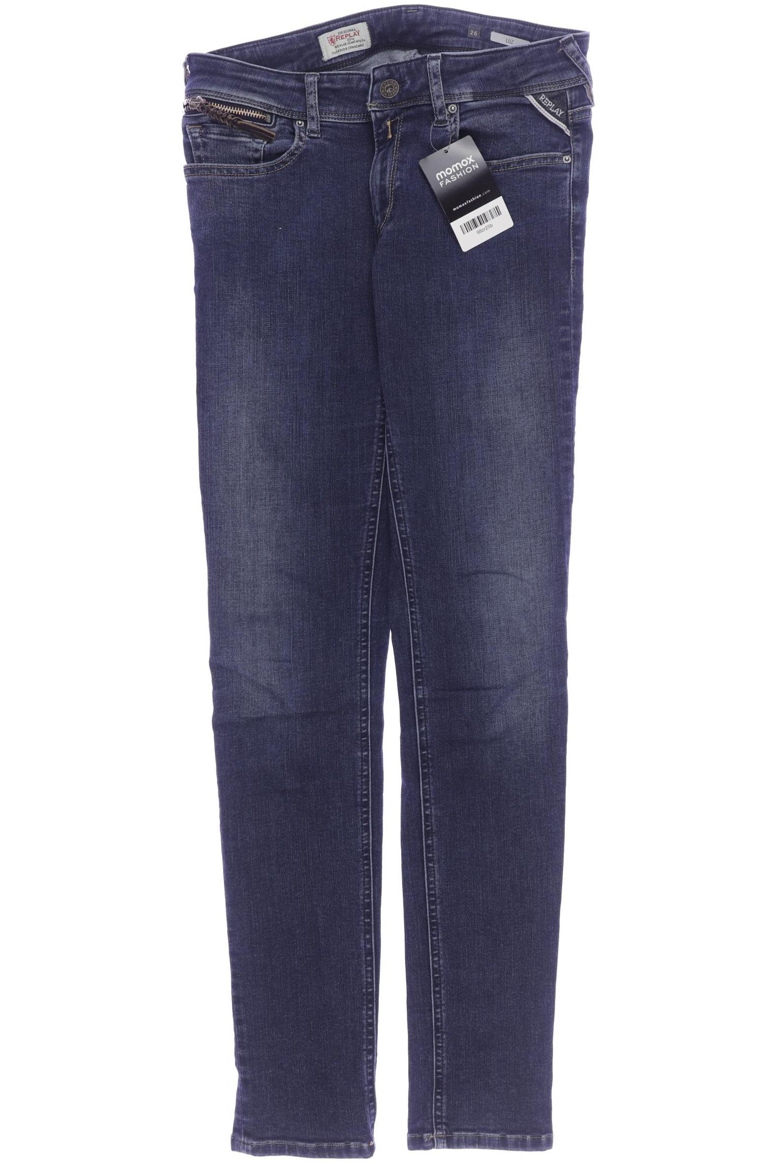 

Replay Damen Jeans, marineblau, Gr. 26