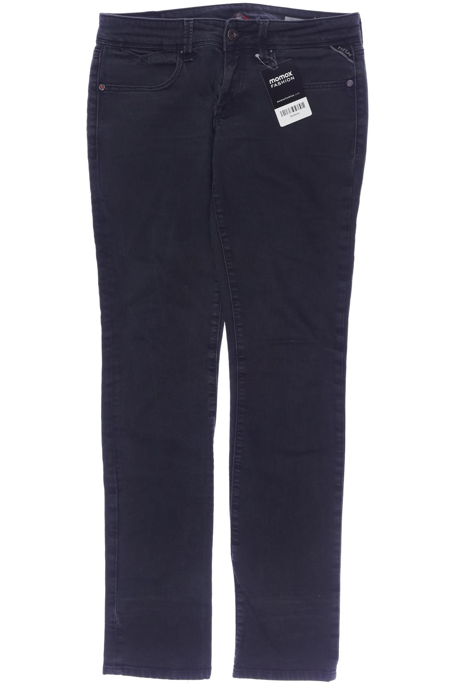 

Replay Damen Jeans, schwarz, Gr. 28