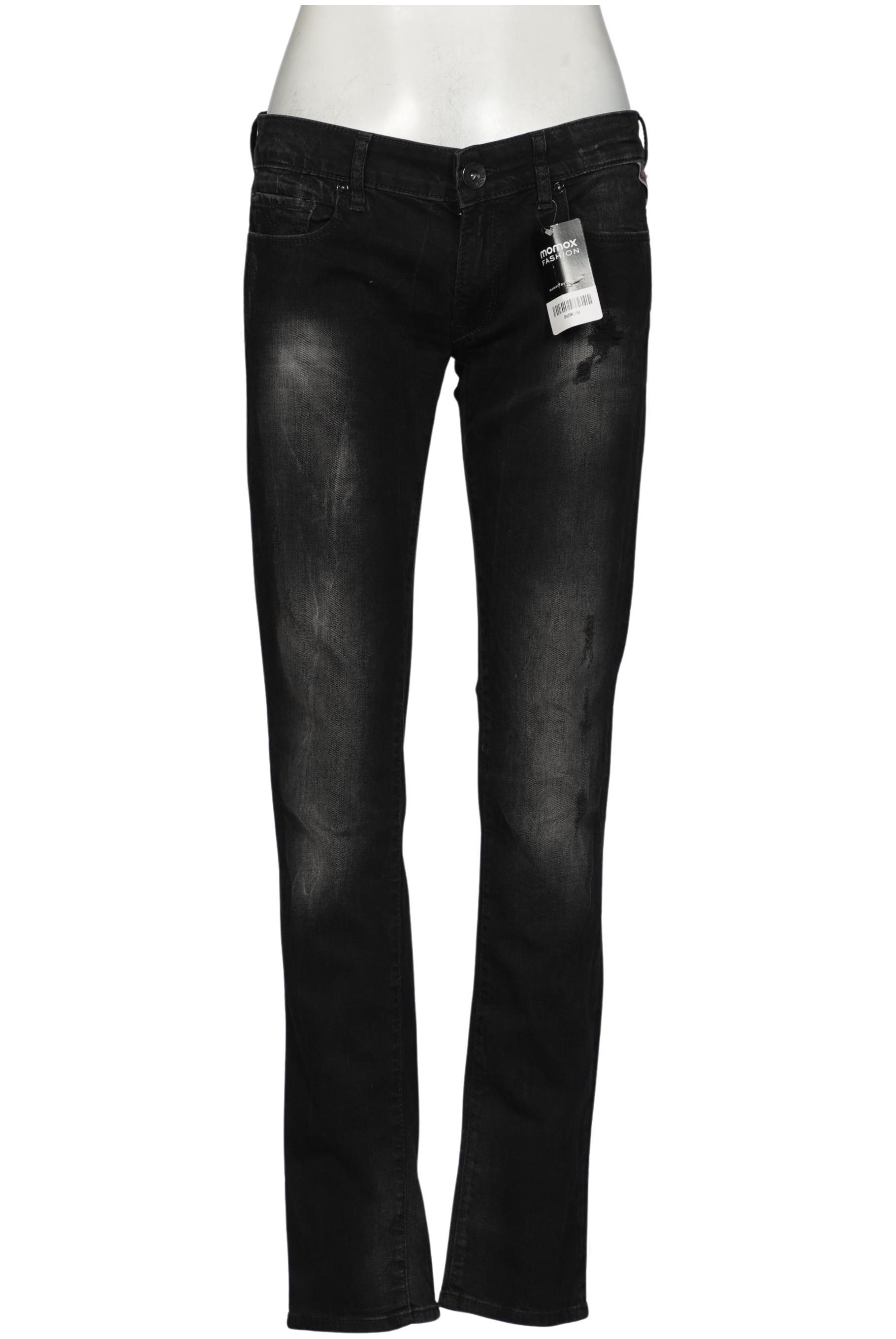 

Replay Damen Jeans, schwarz, Gr. 30