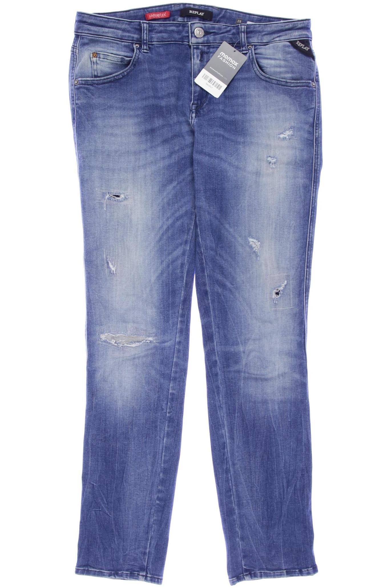 

Replay Damen Jeans, blau, Gr. 28