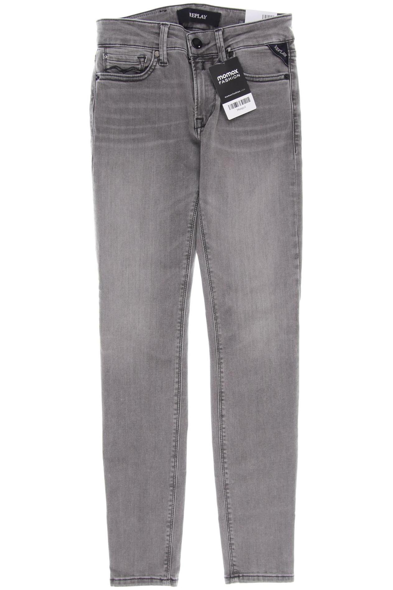 

Replay Damen Jeans, grau, Gr. 26