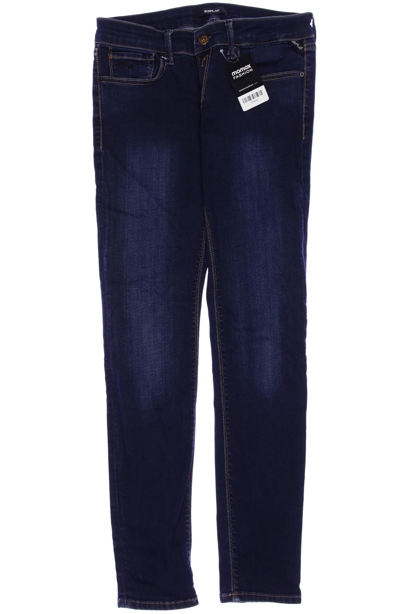 

Replay Damen Jeans, marineblau, Gr. 30