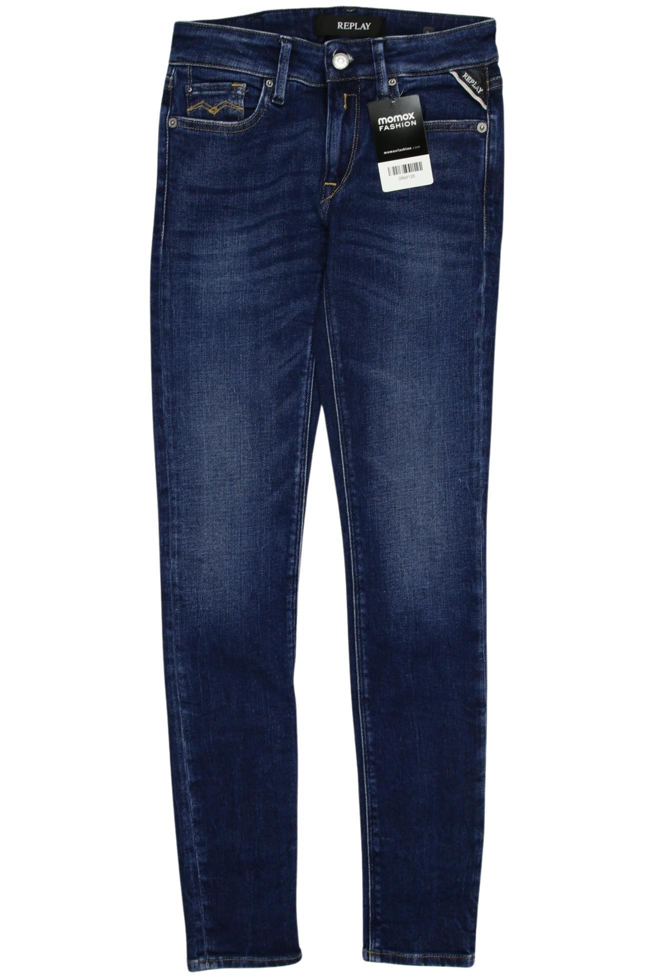 

Replay Damen Jeans, marineblau, Gr. 24