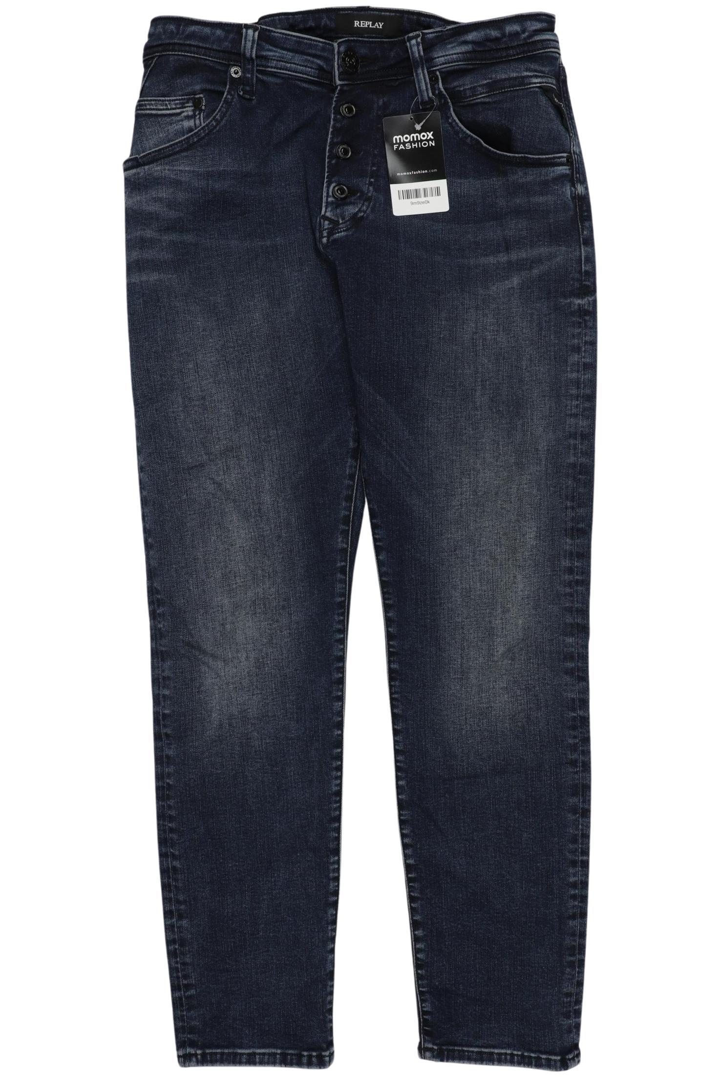

Replay Damen Jeans, marineblau, Gr. 28
