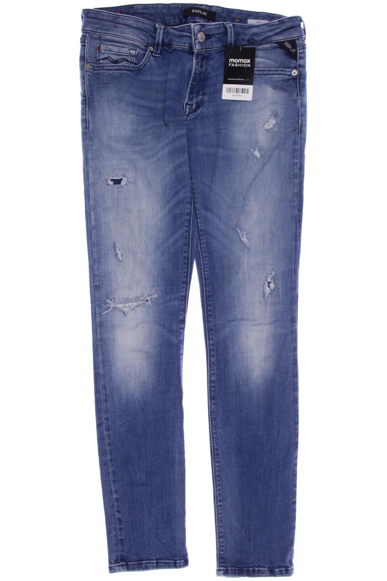 

Replay Damen Jeans, blau