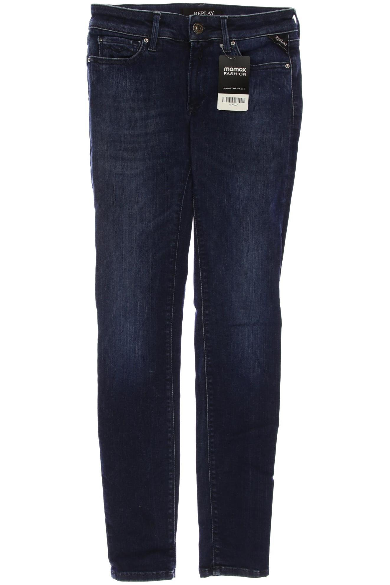 

Replay Damen Jeans, marineblau, Gr. 28