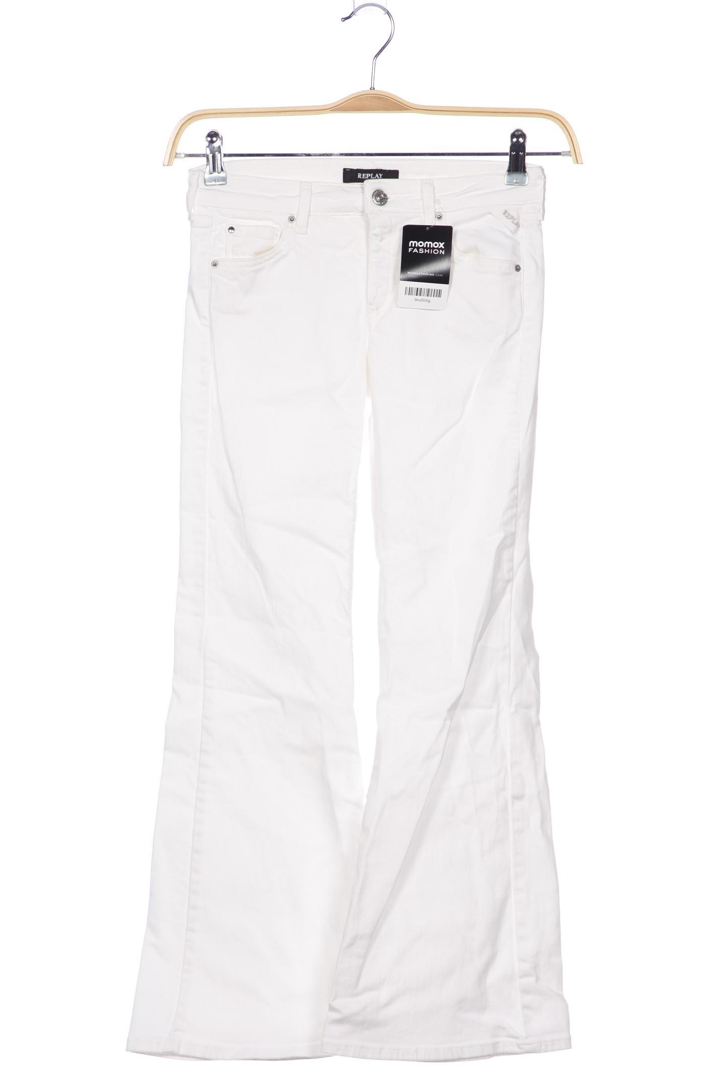 

Replay Damen Jeans, weiß, Gr. 26
