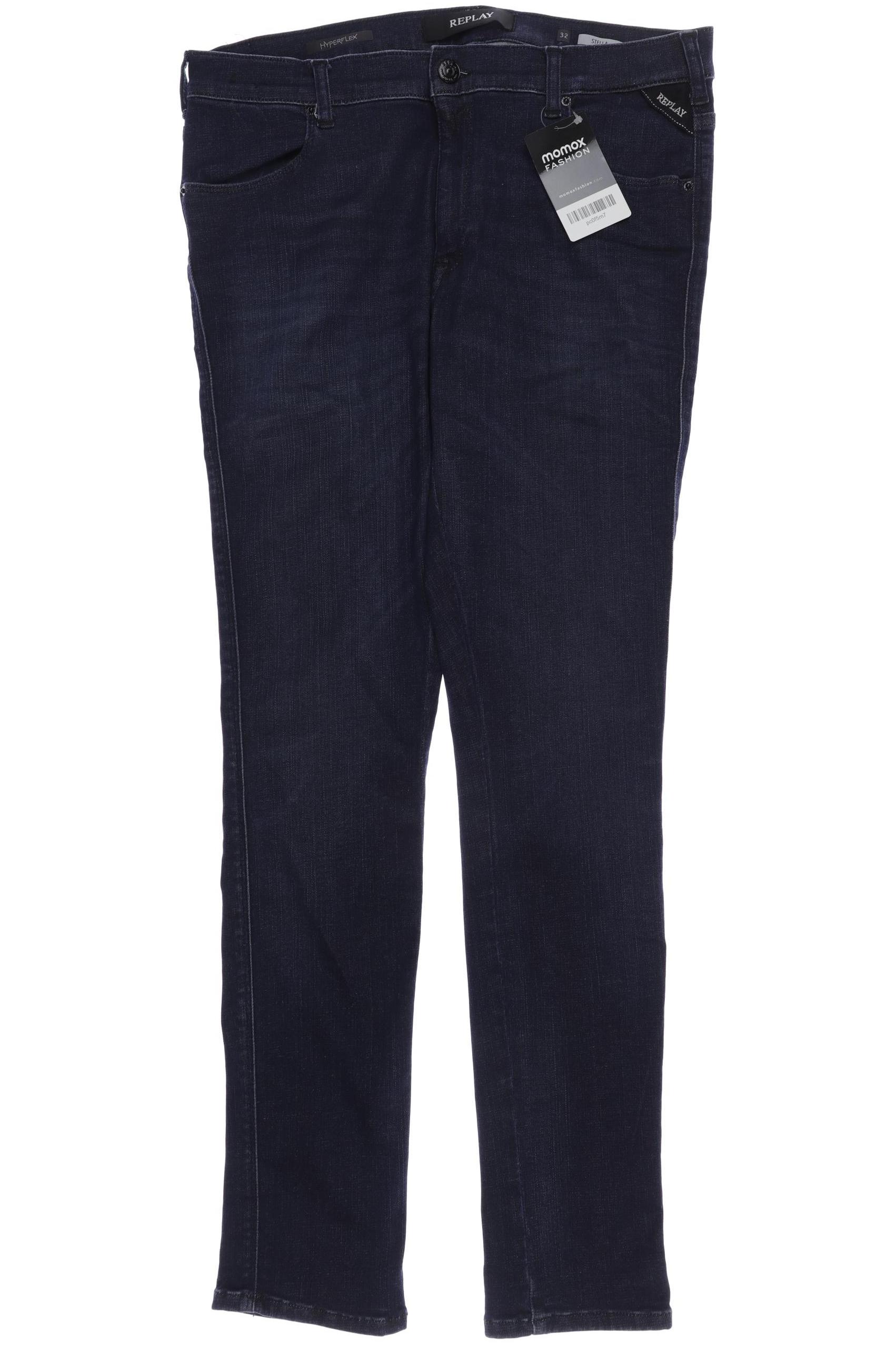 

Replay Damen Jeans, marineblau, Gr. 32
