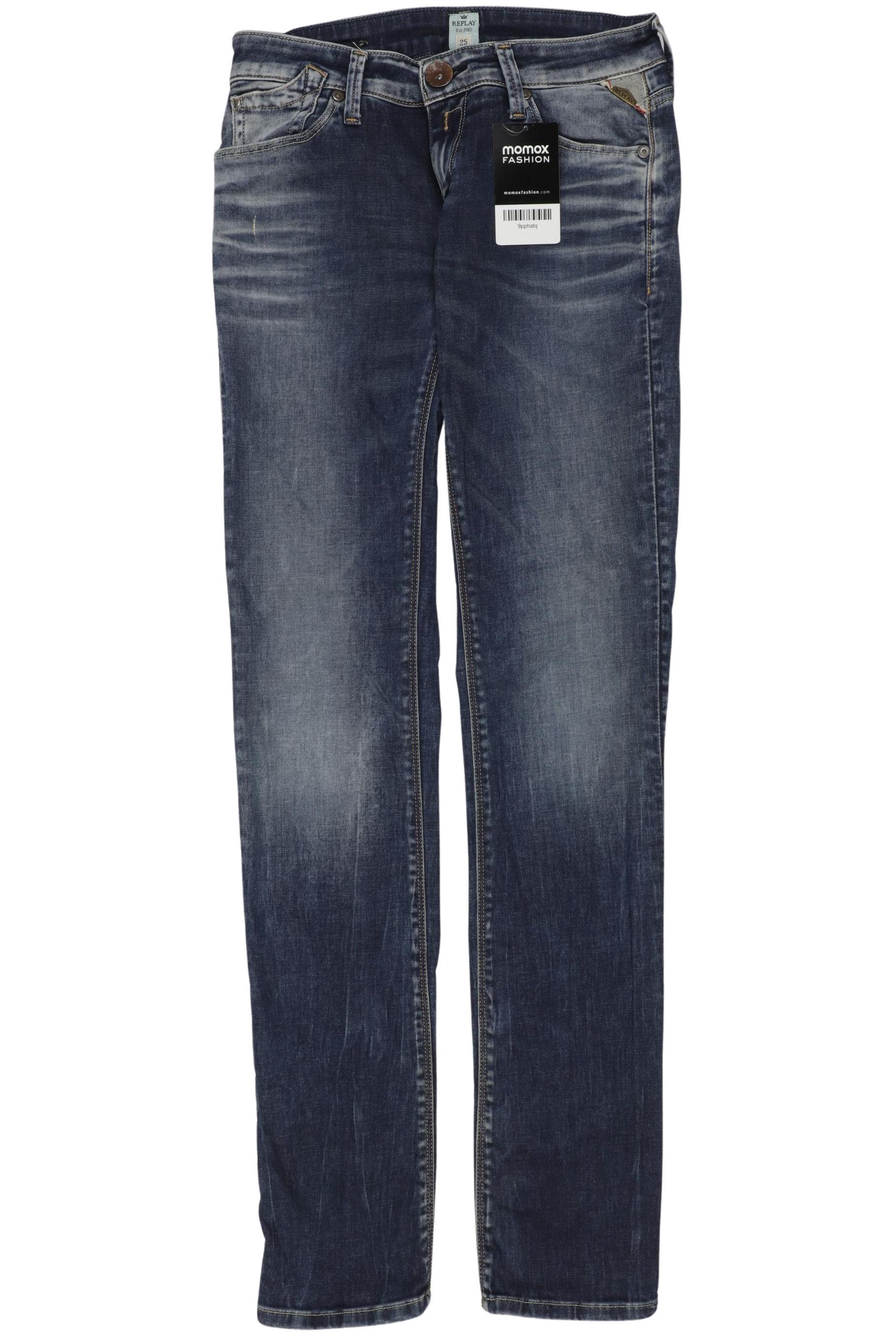 

Replay Damen Jeans, marineblau, Gr. 25