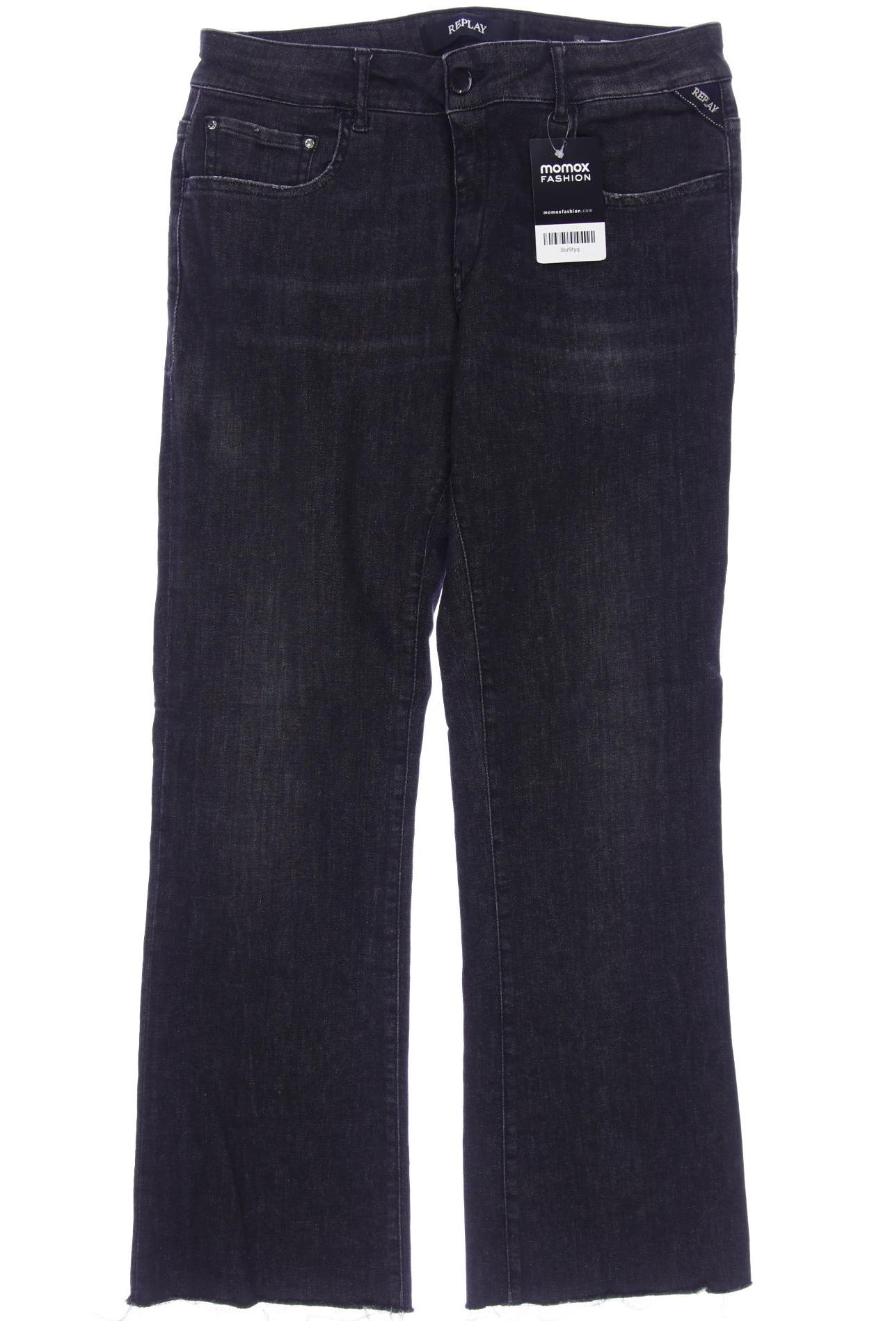 

Replay Damen Jeans, schwarz