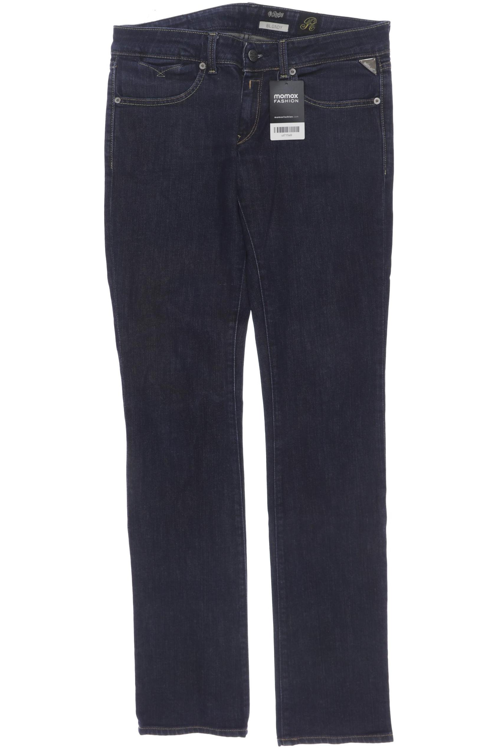 

Replay Damen Jeans, marineblau, Gr. 30
