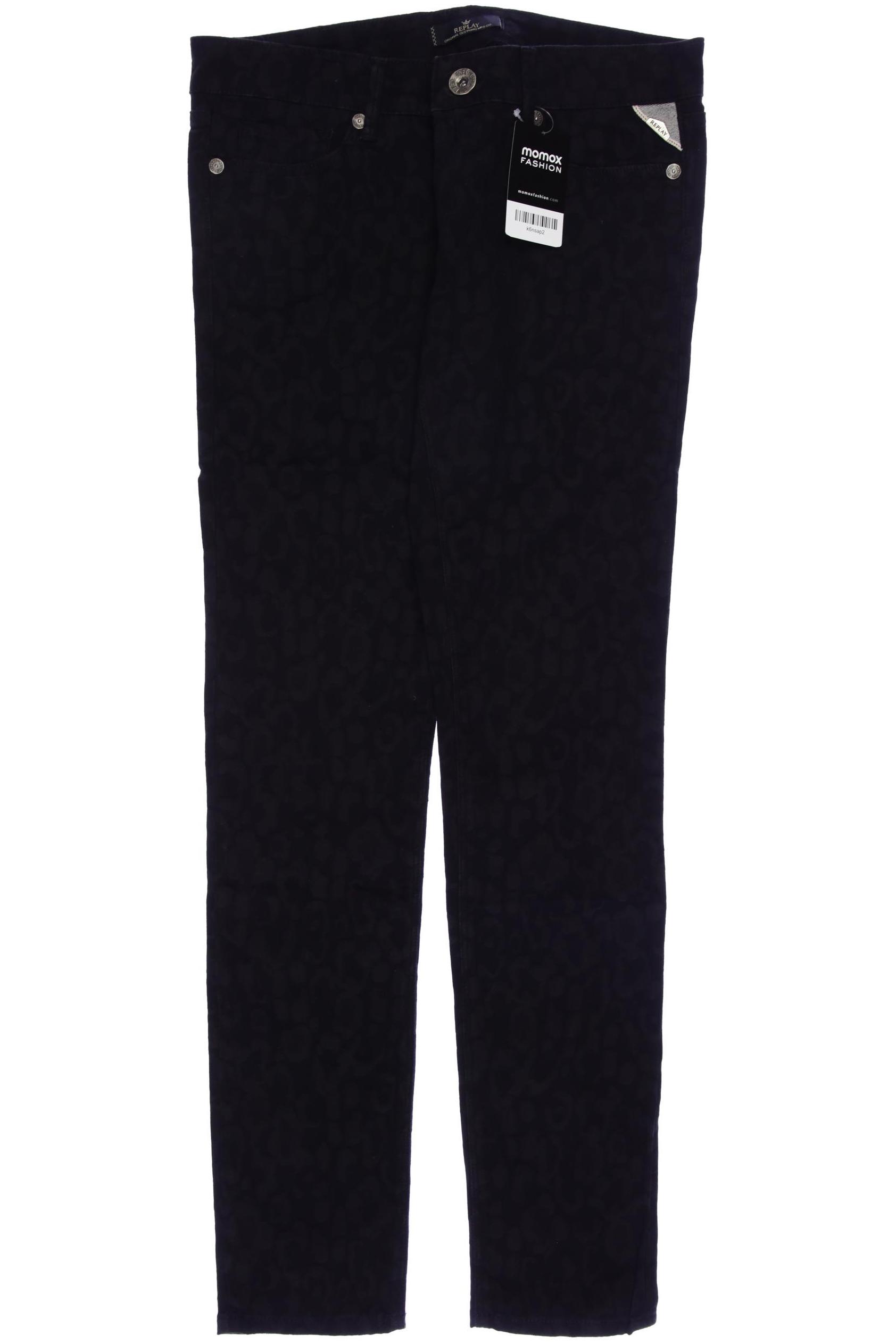 

Replay Damen Jeans, schwarz, Gr. 29
