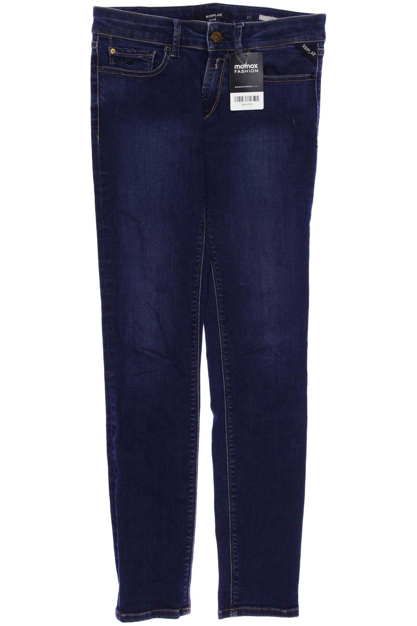 

Replay Damen Jeans, marineblau, Gr. 27