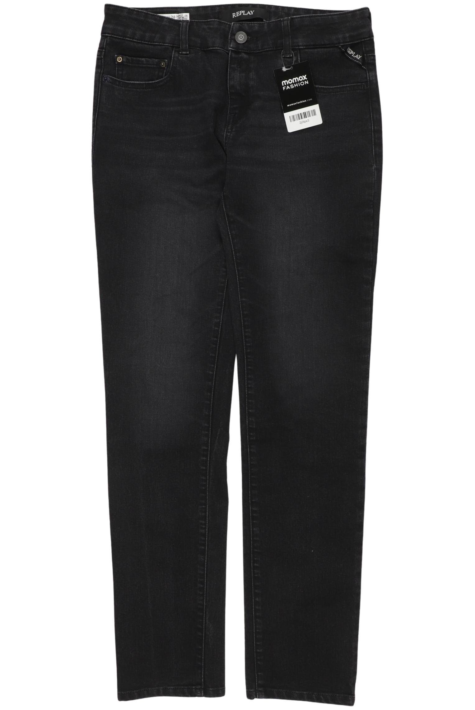 

Replay Damen Jeans, schwarz, Gr. 28