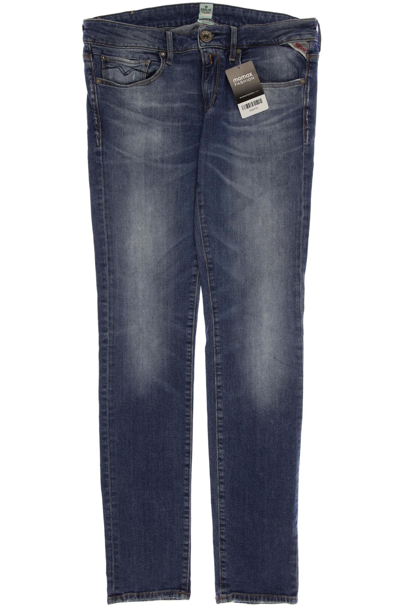 

Replay Damen Jeans, marineblau, Gr. 30