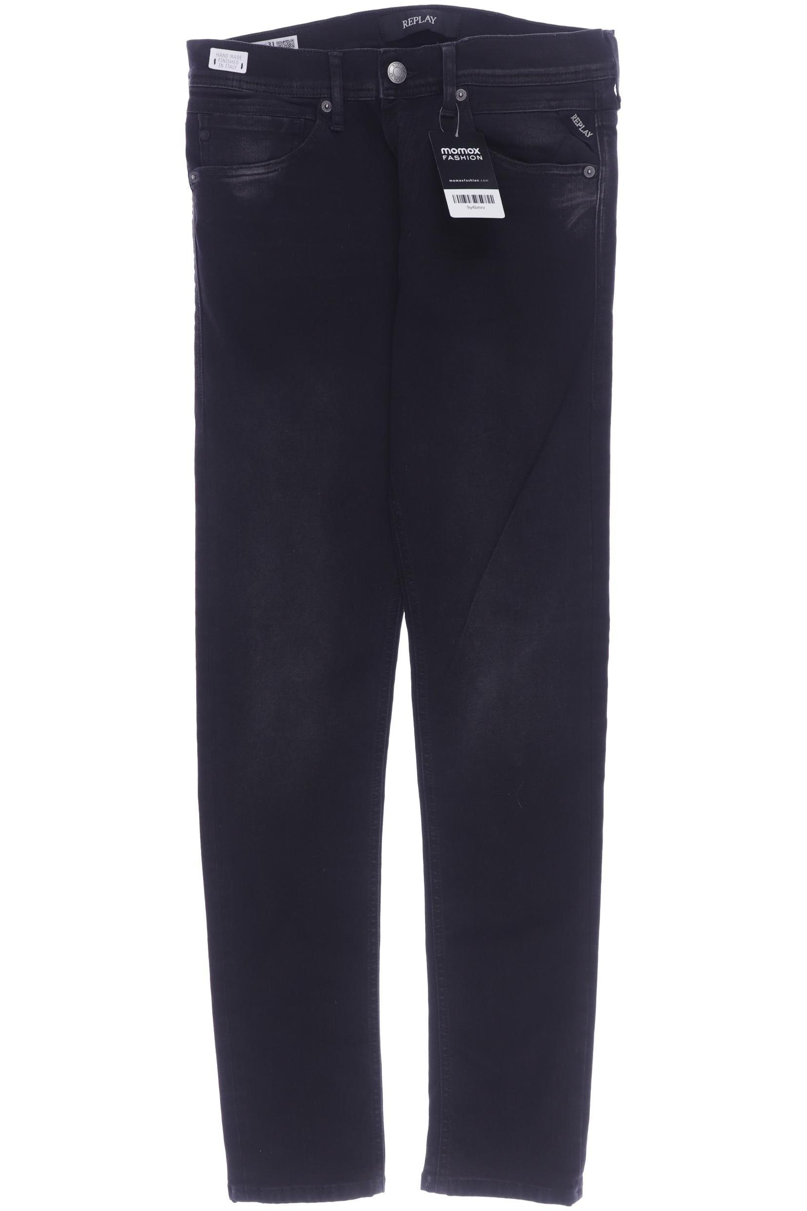 

Replay Damen Jeans, schwarz
