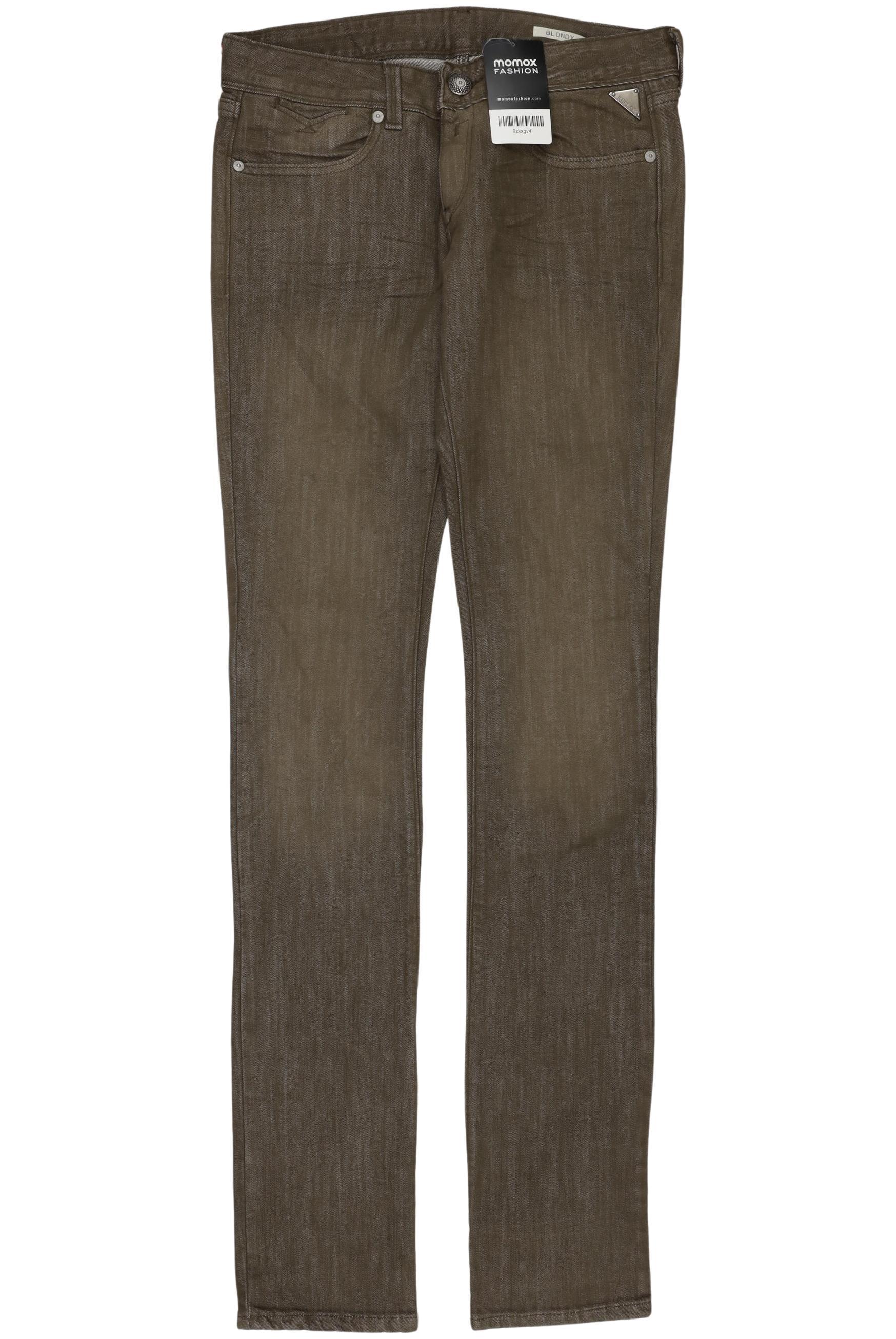 

Replay Damen Jeans, braun, Gr. 28