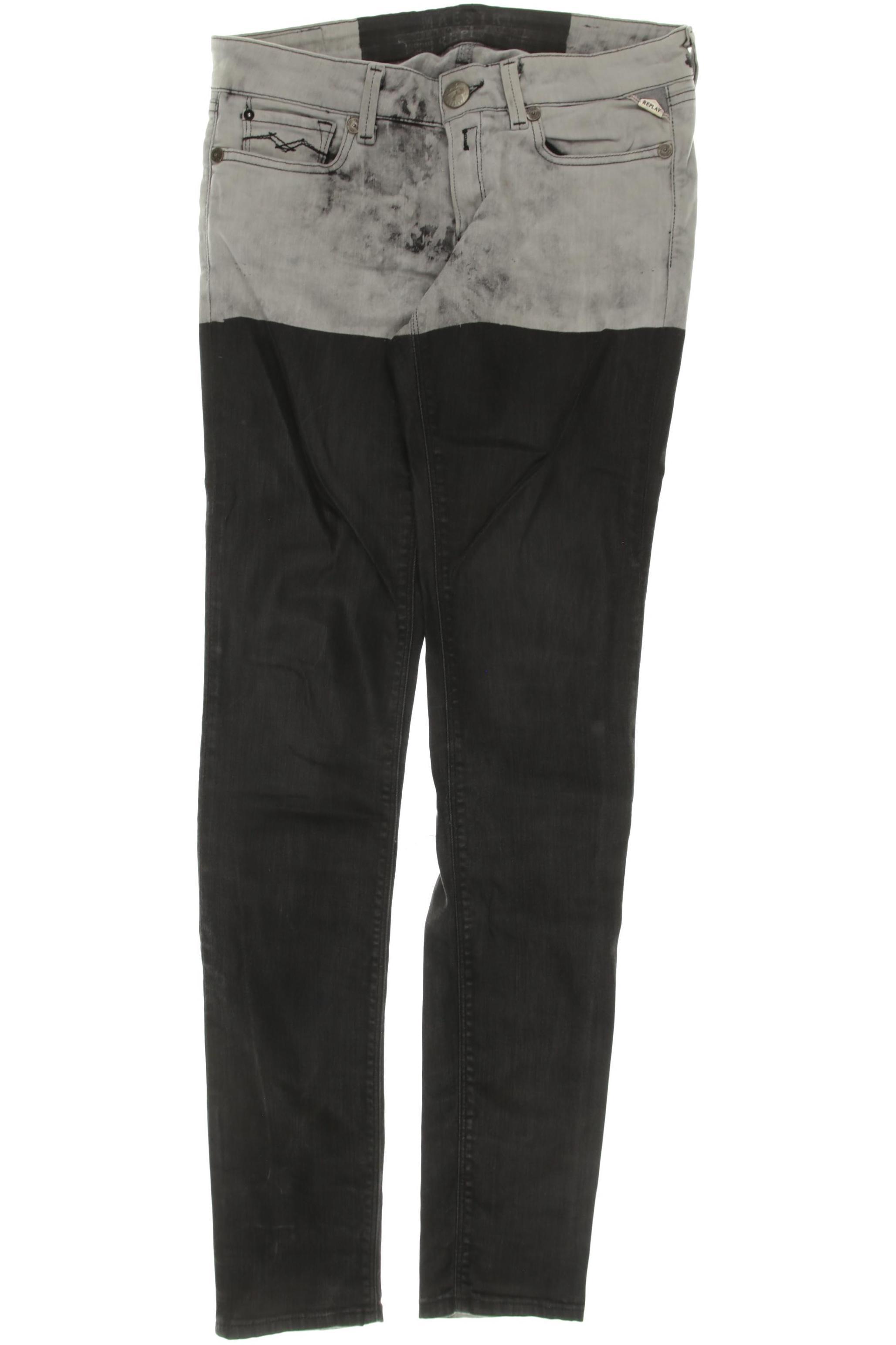 

Replay Damen Jeans, grau, Gr. 30