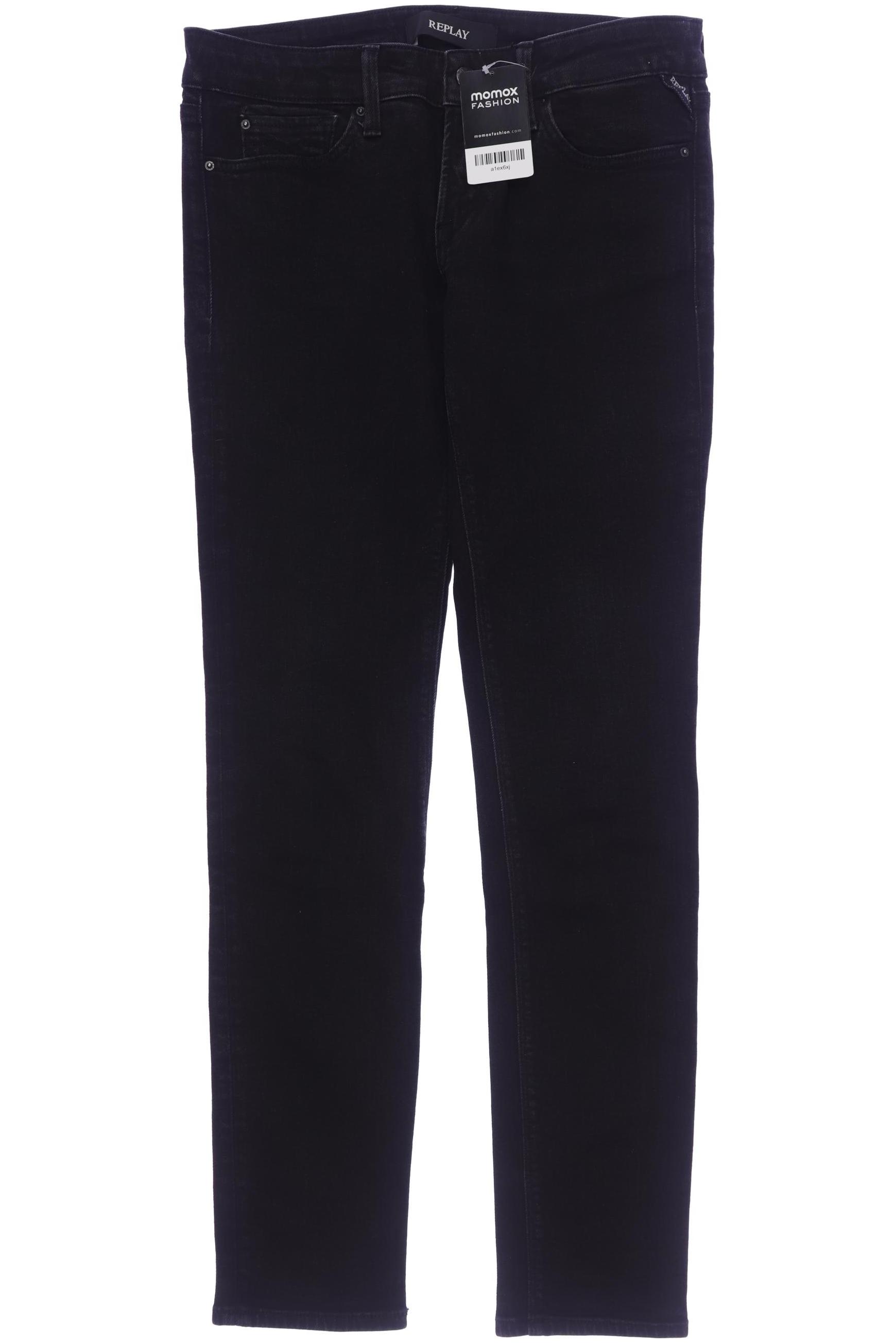 

Replay Damen Jeans, schwarz, Gr. 29