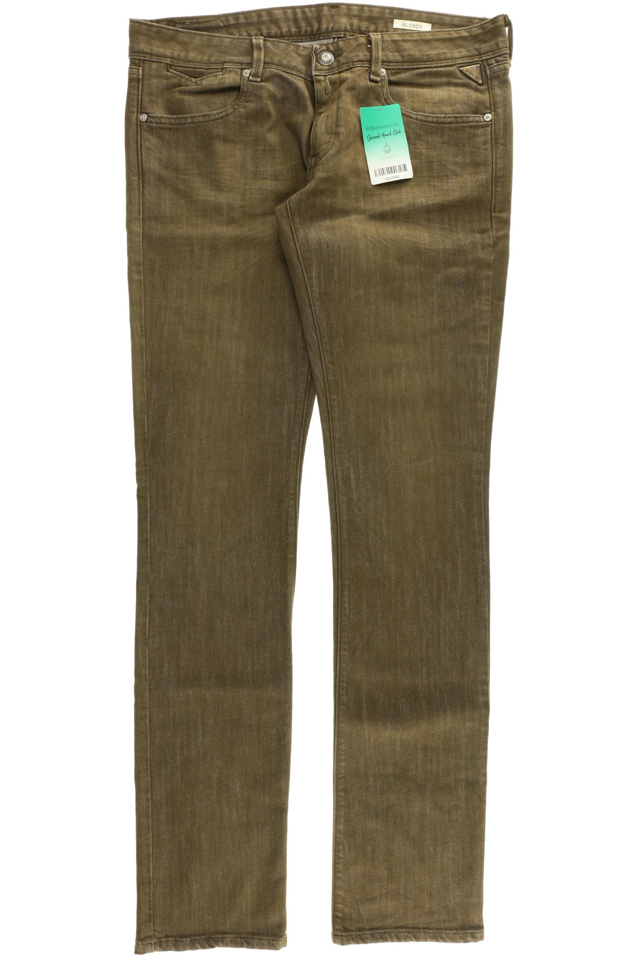 

Replay Damen Jeans, braun, Gr. 32