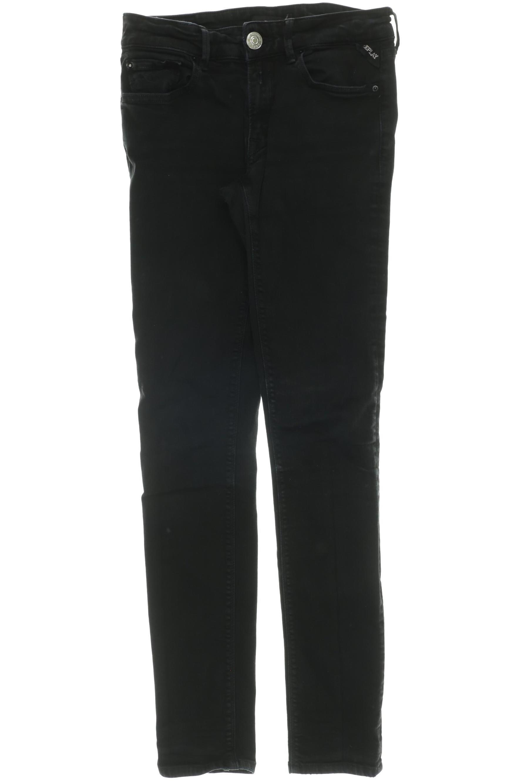 

Replay Damen Jeans, schwarz, Gr. 26