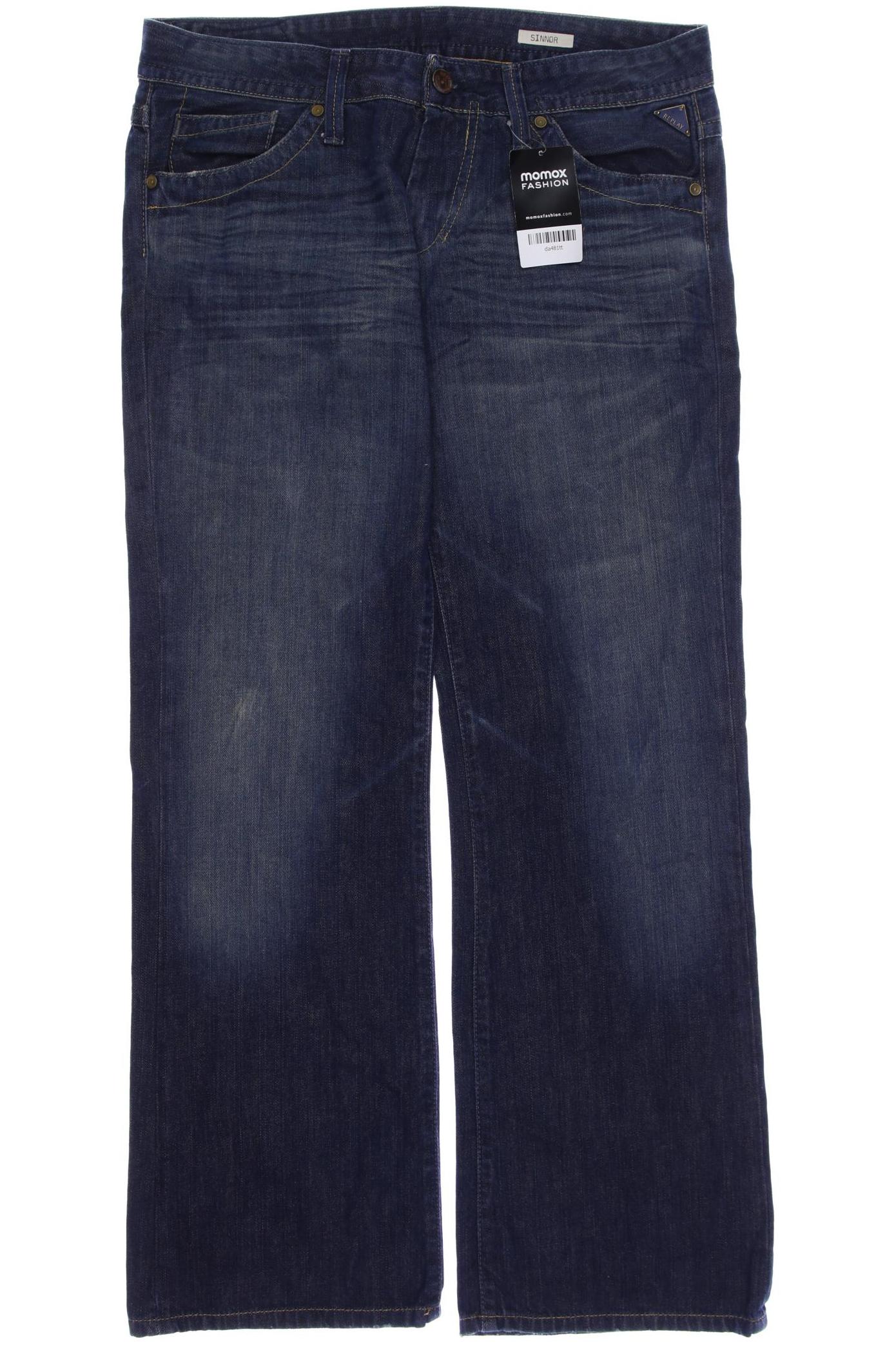 

Replay Damen Jeans, marineblau