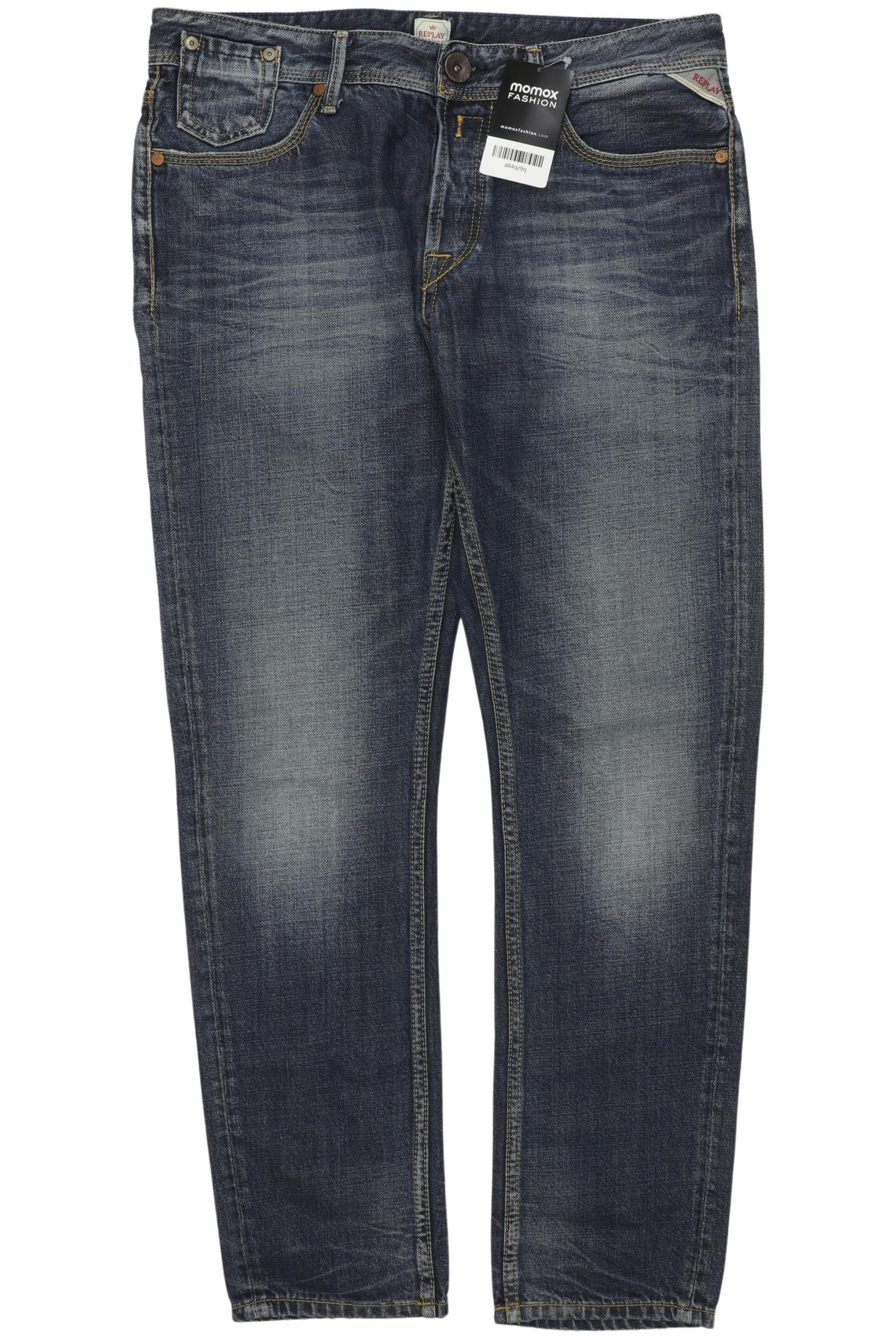 

Replay Damen Jeans, marineblau, Gr. 28