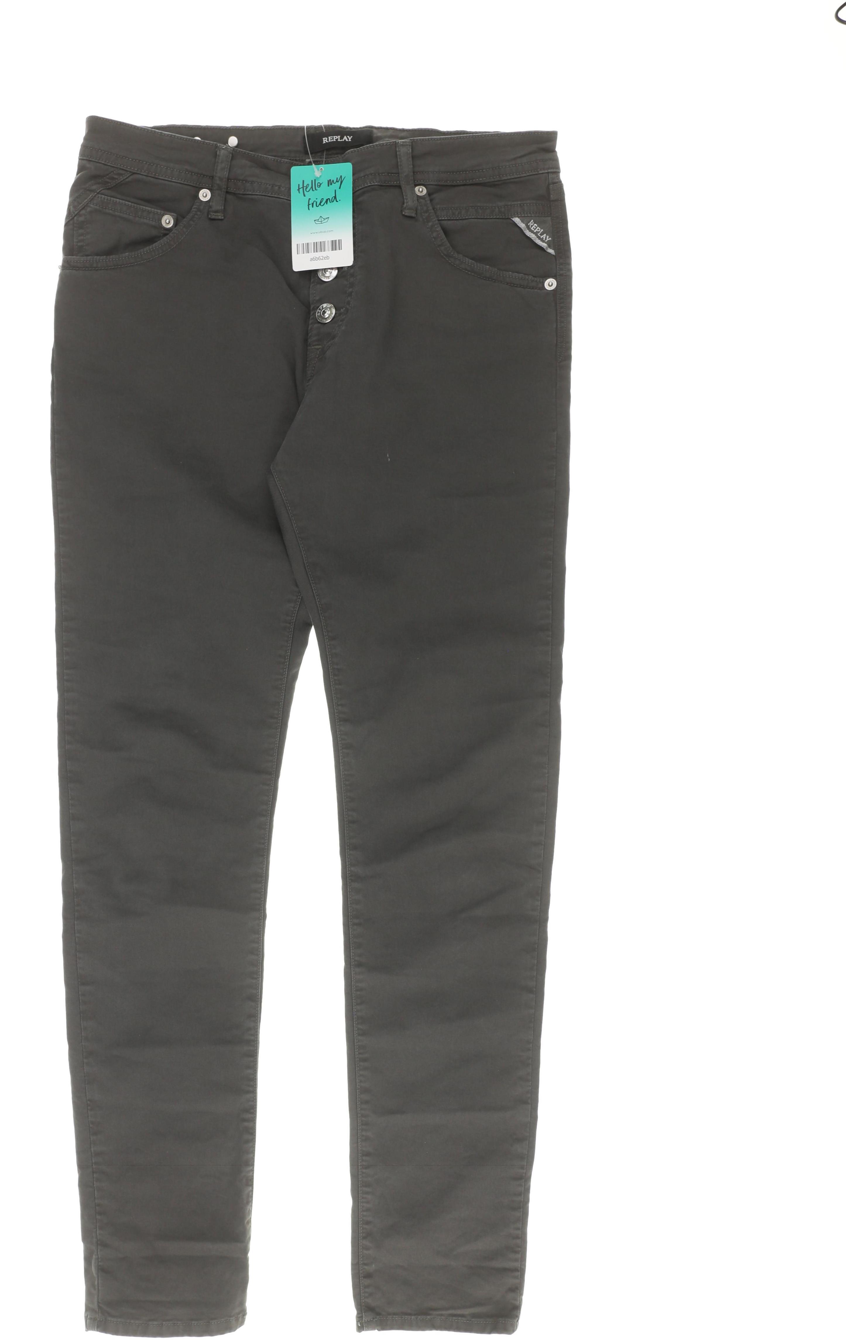 

Replay Damen Jeans, grau, Gr. 26