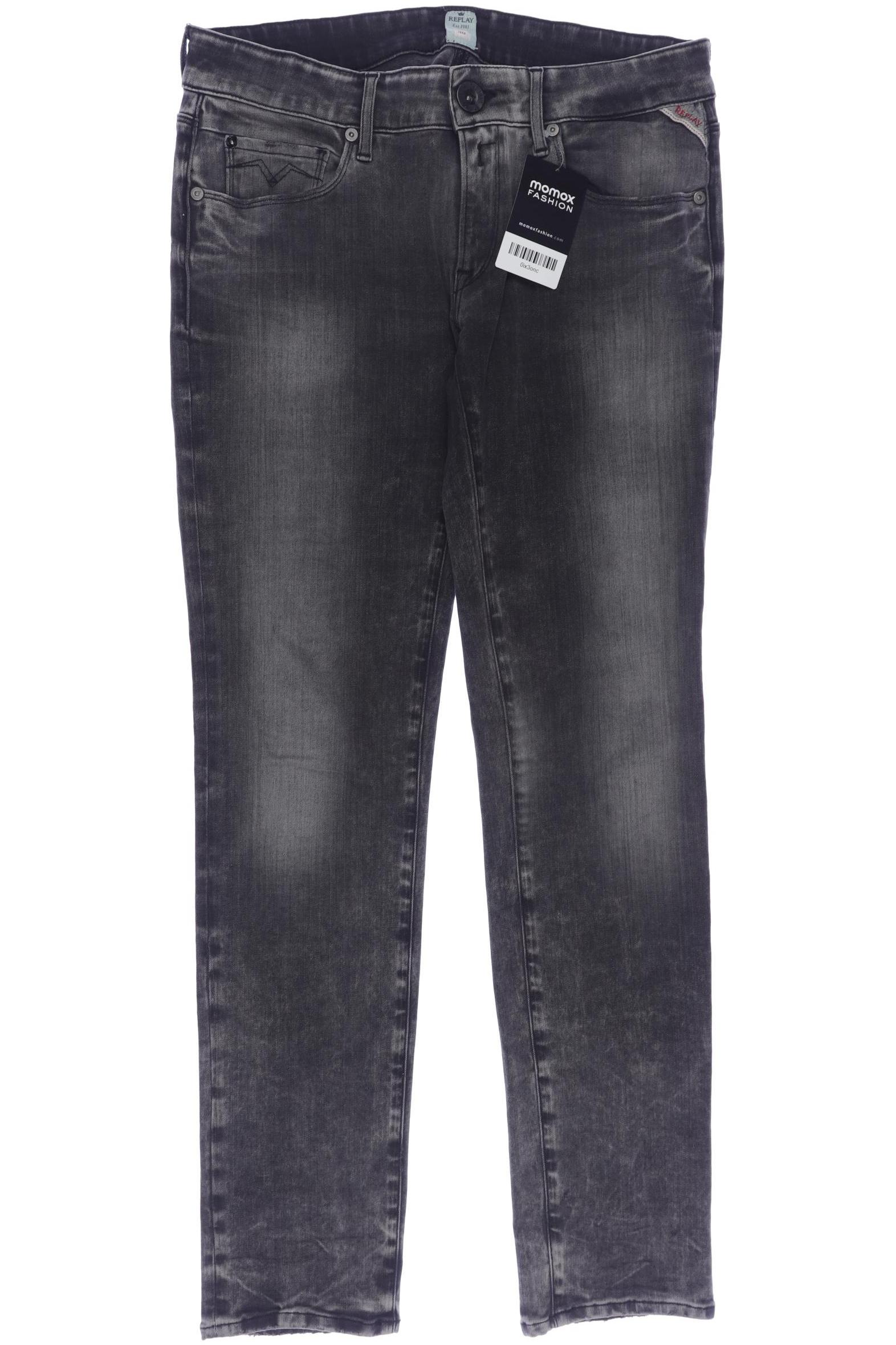 

Replay Damen Jeans, grau, Gr. 30