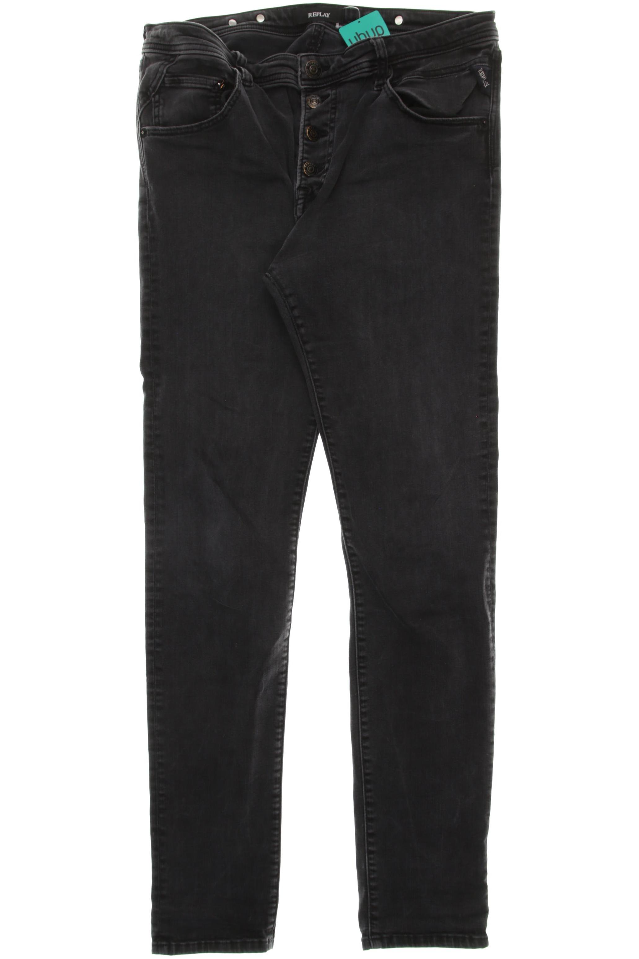 

Replay Damen Jeans, schwarz, Gr. 30