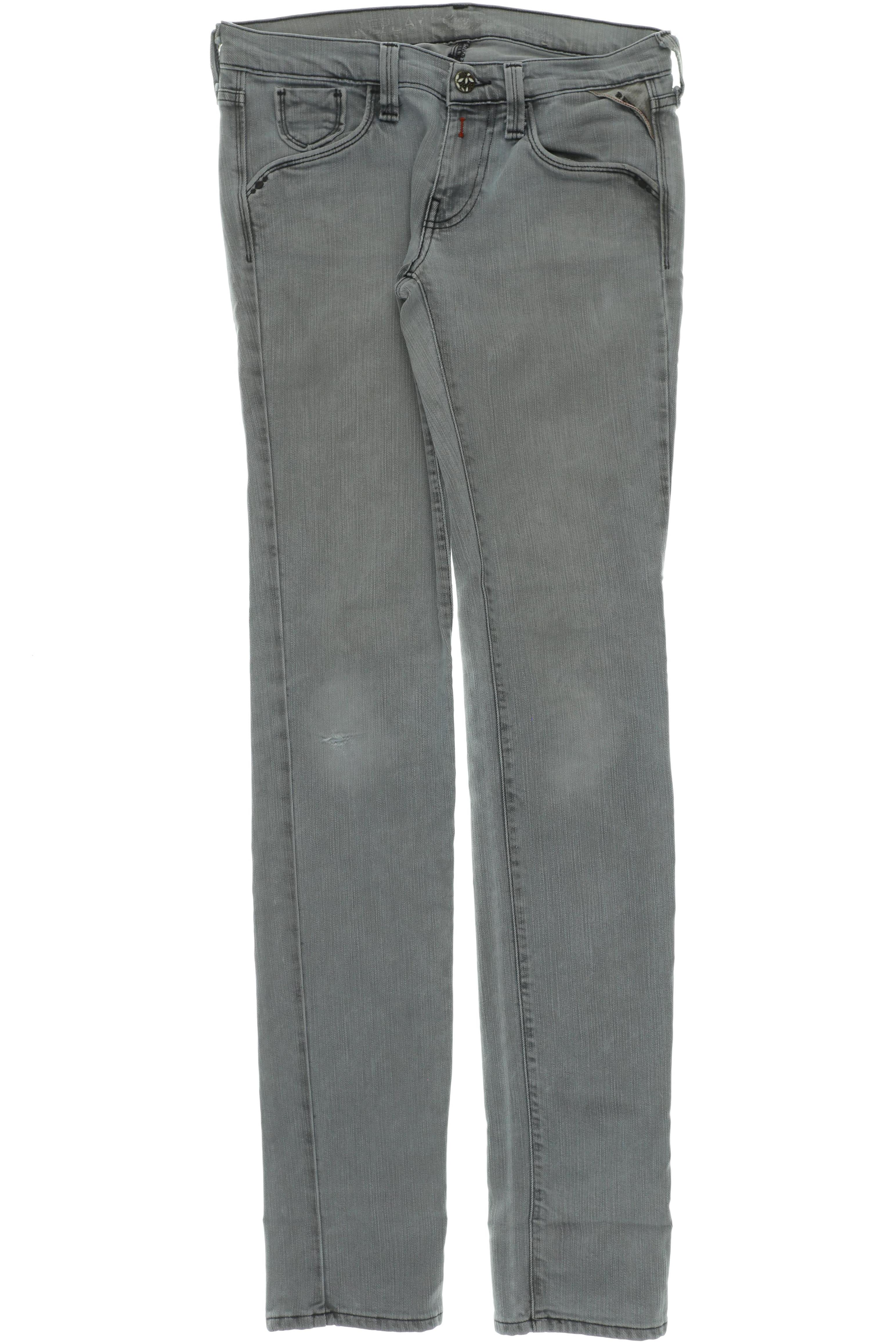

Replay Damen Jeans, grau, Gr. 28