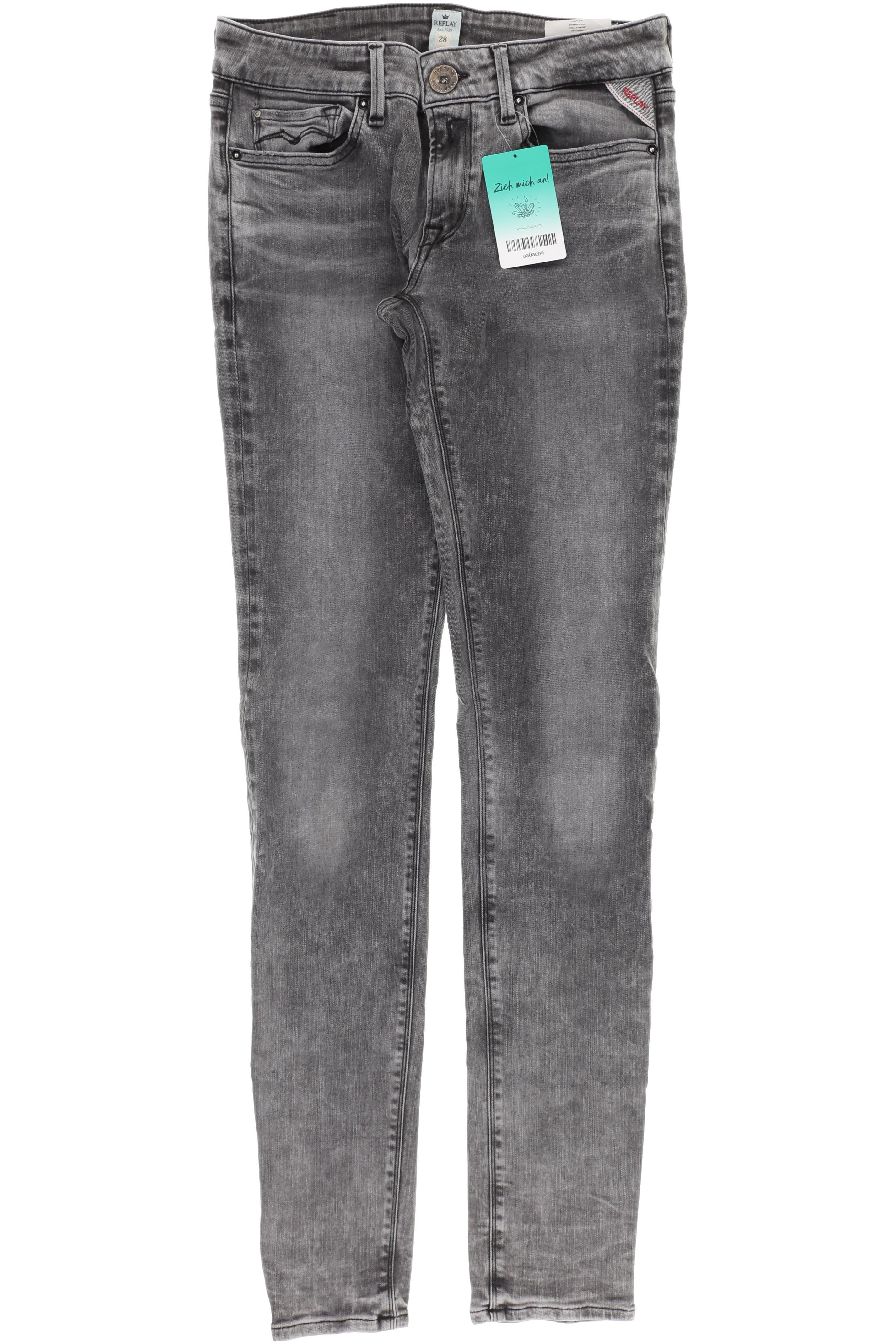 

Replay Damen Jeans, schwarz, Gr. 28