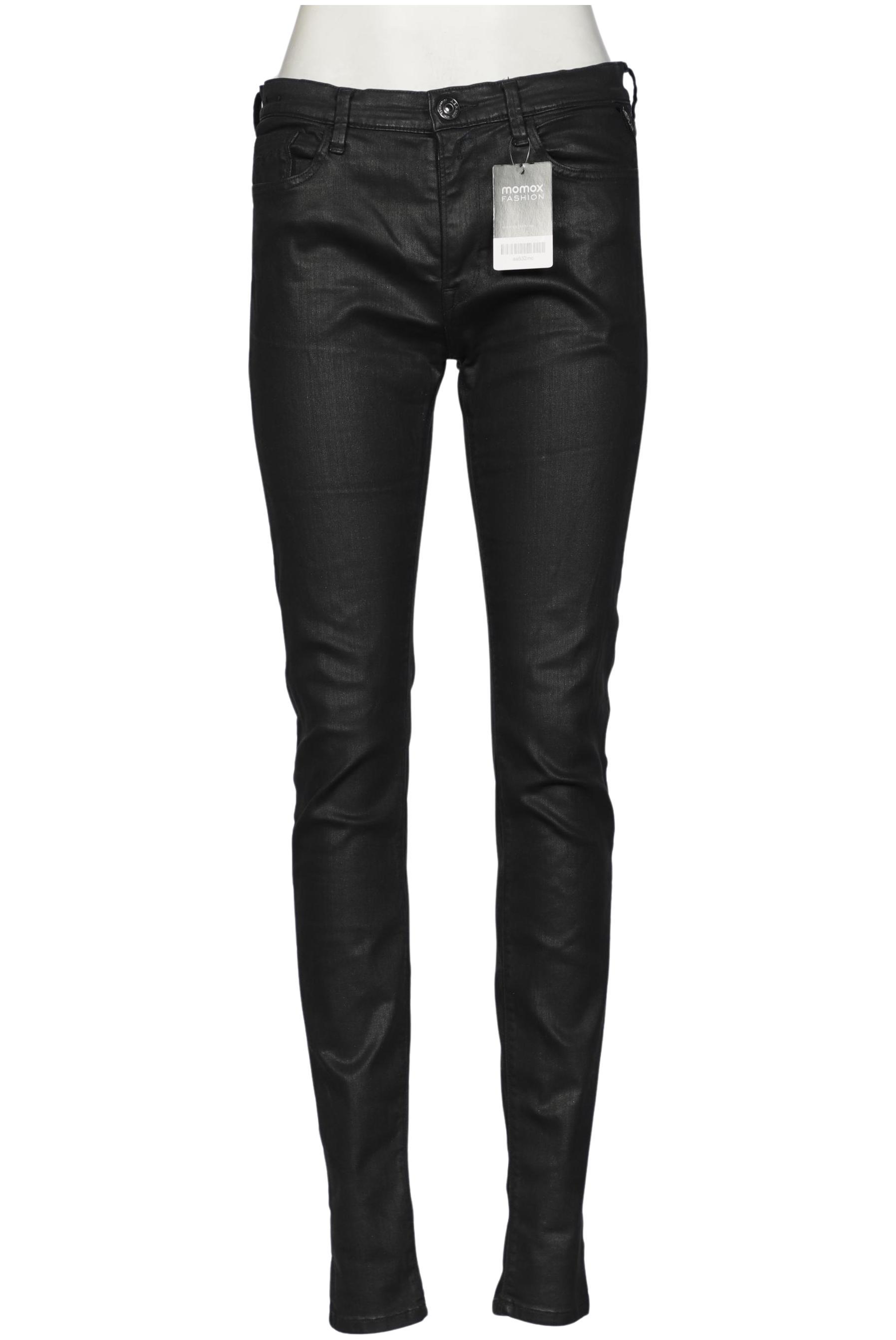 

Replay Damen Jeans, schwarz, Gr. 30