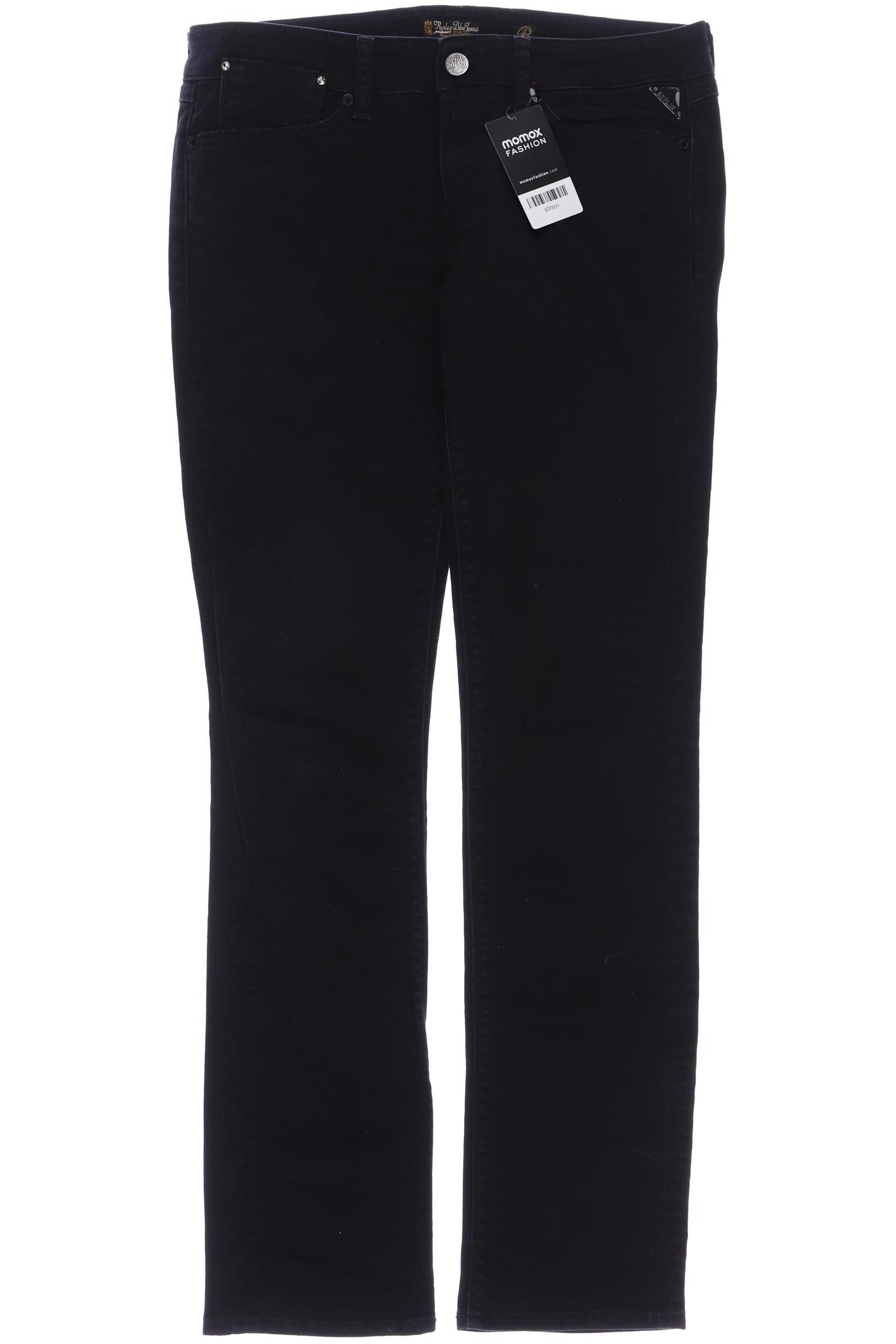 

Replay Damen Jeans, schwarz