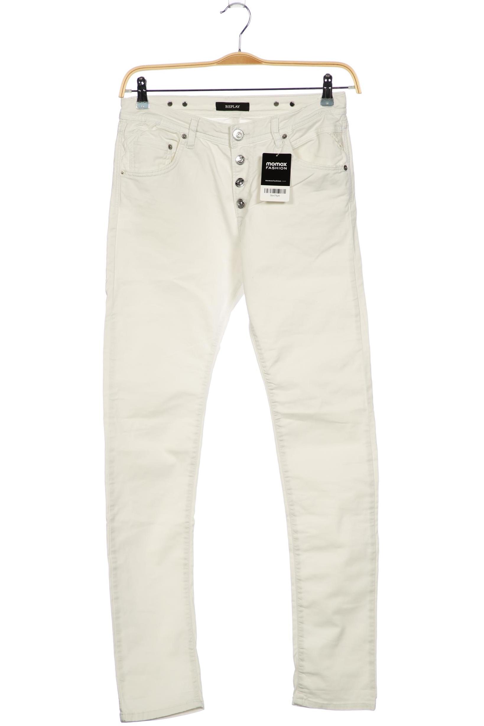 

Replay Damen Jeans, weiß, Gr. 26