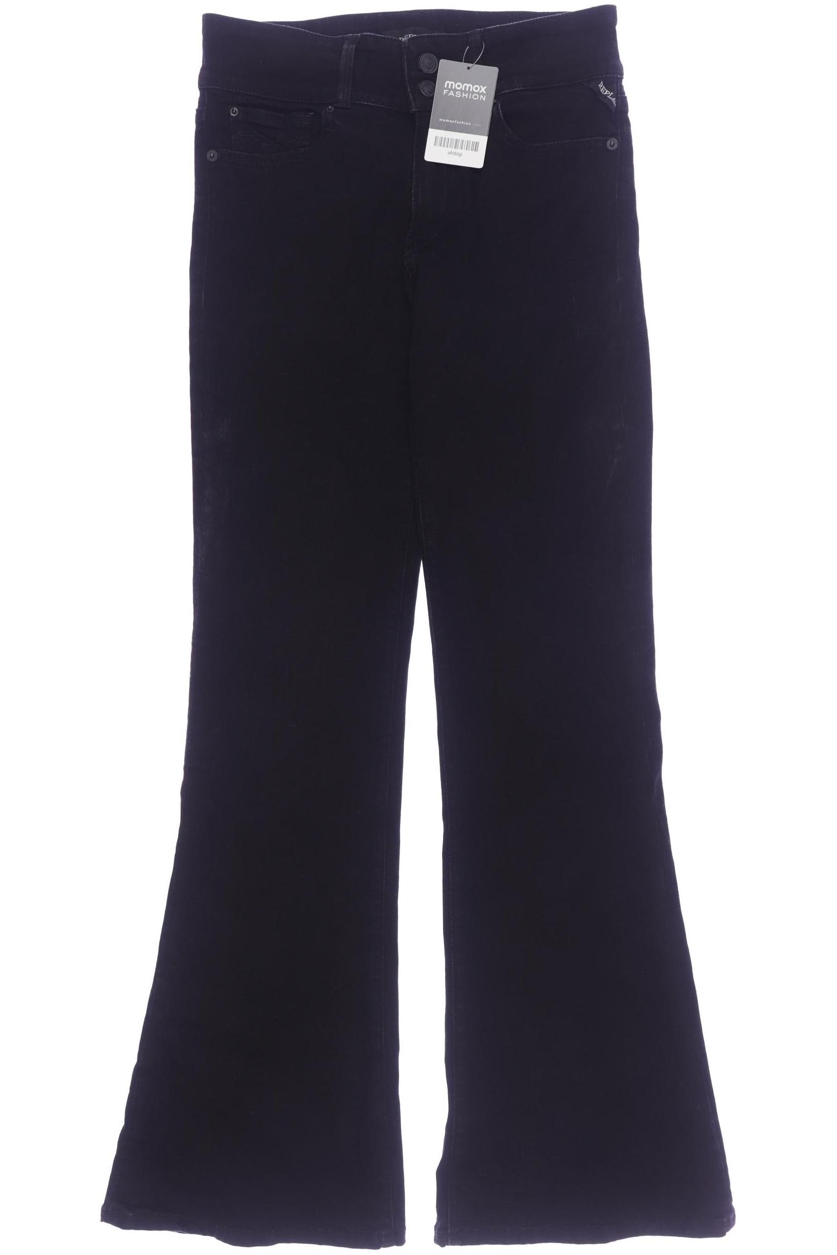 

Replay Damen Jeans, schwarz, Gr. 28