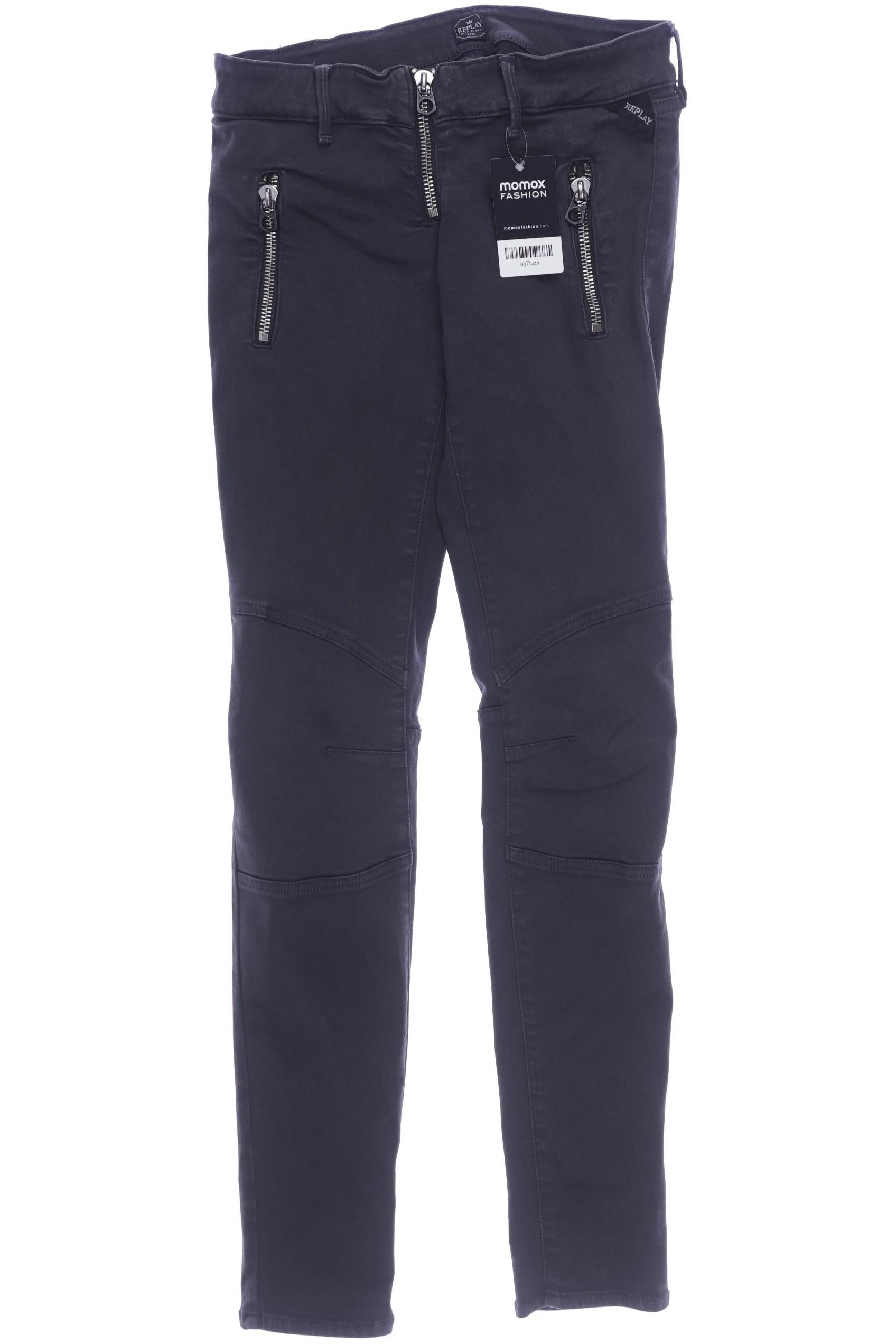 

Replay Damen Jeans, grau, Gr. 28
