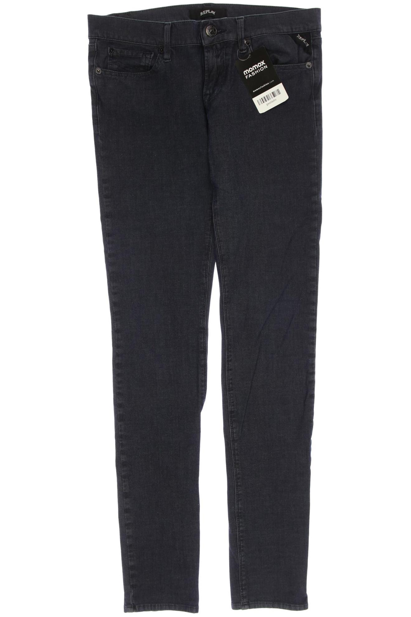 

Replay Damen Jeans, grau, Gr. 28