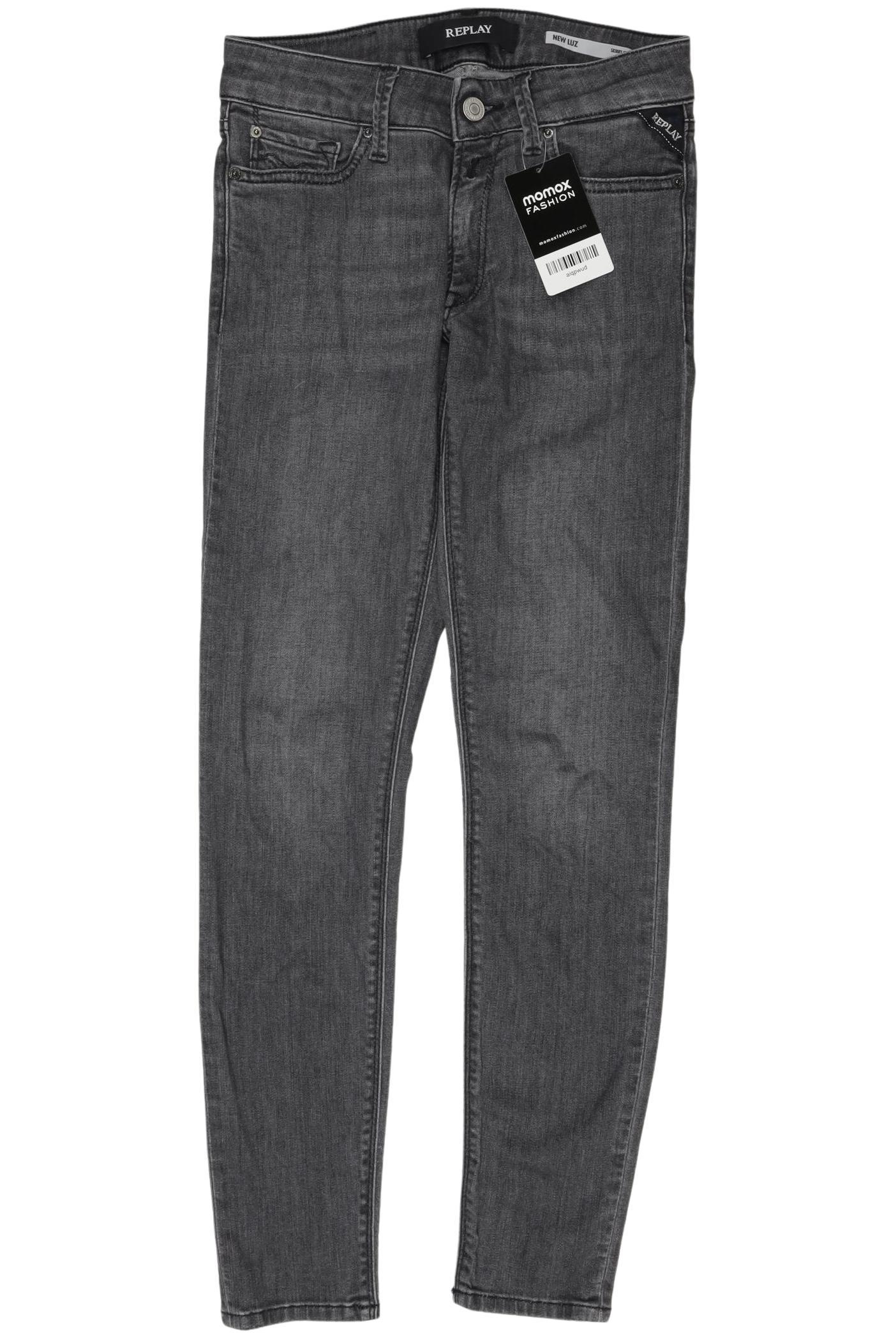 

Replay Damen Jeans, grau, Gr. 25