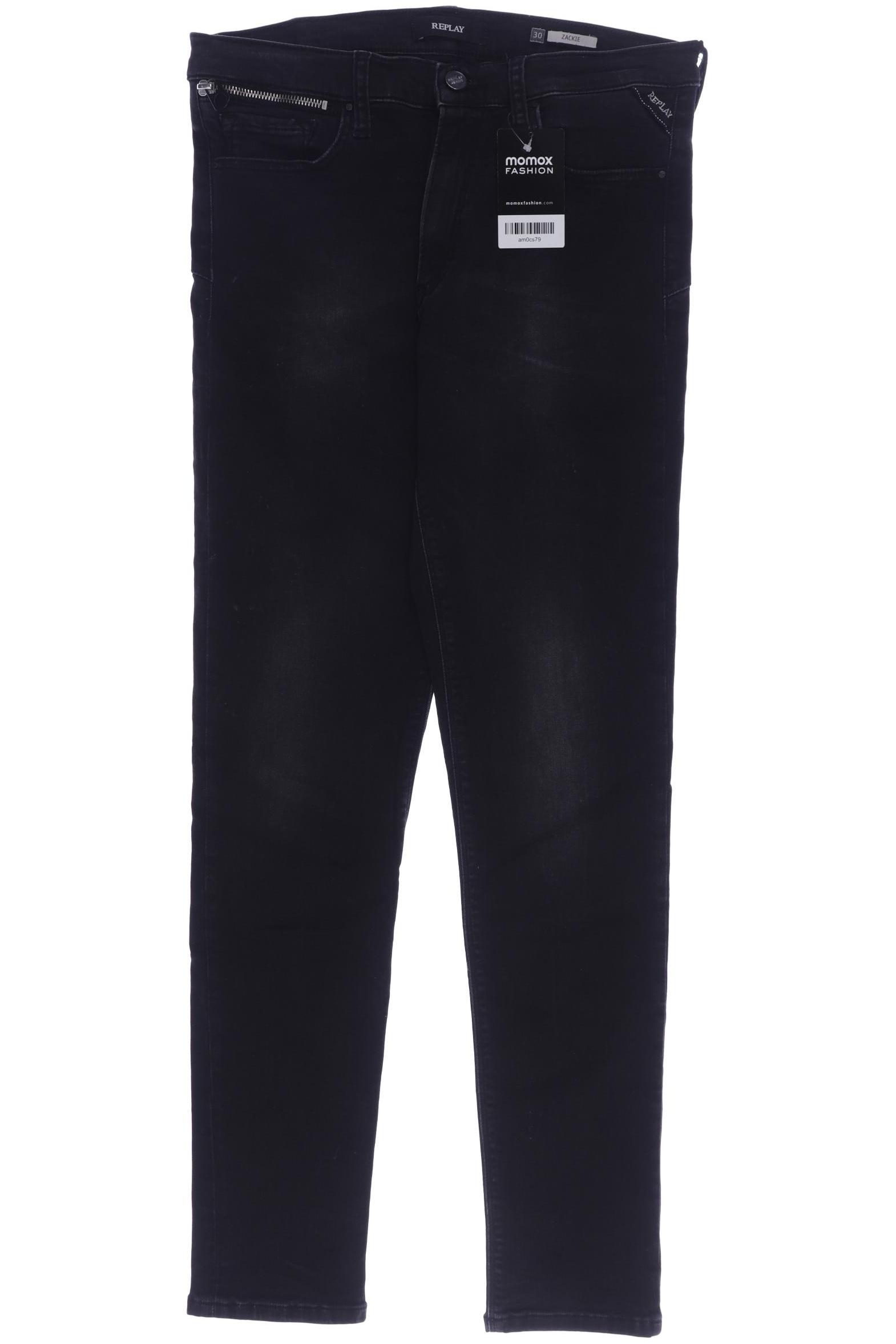 

Replay Damen Jeans, schwarz