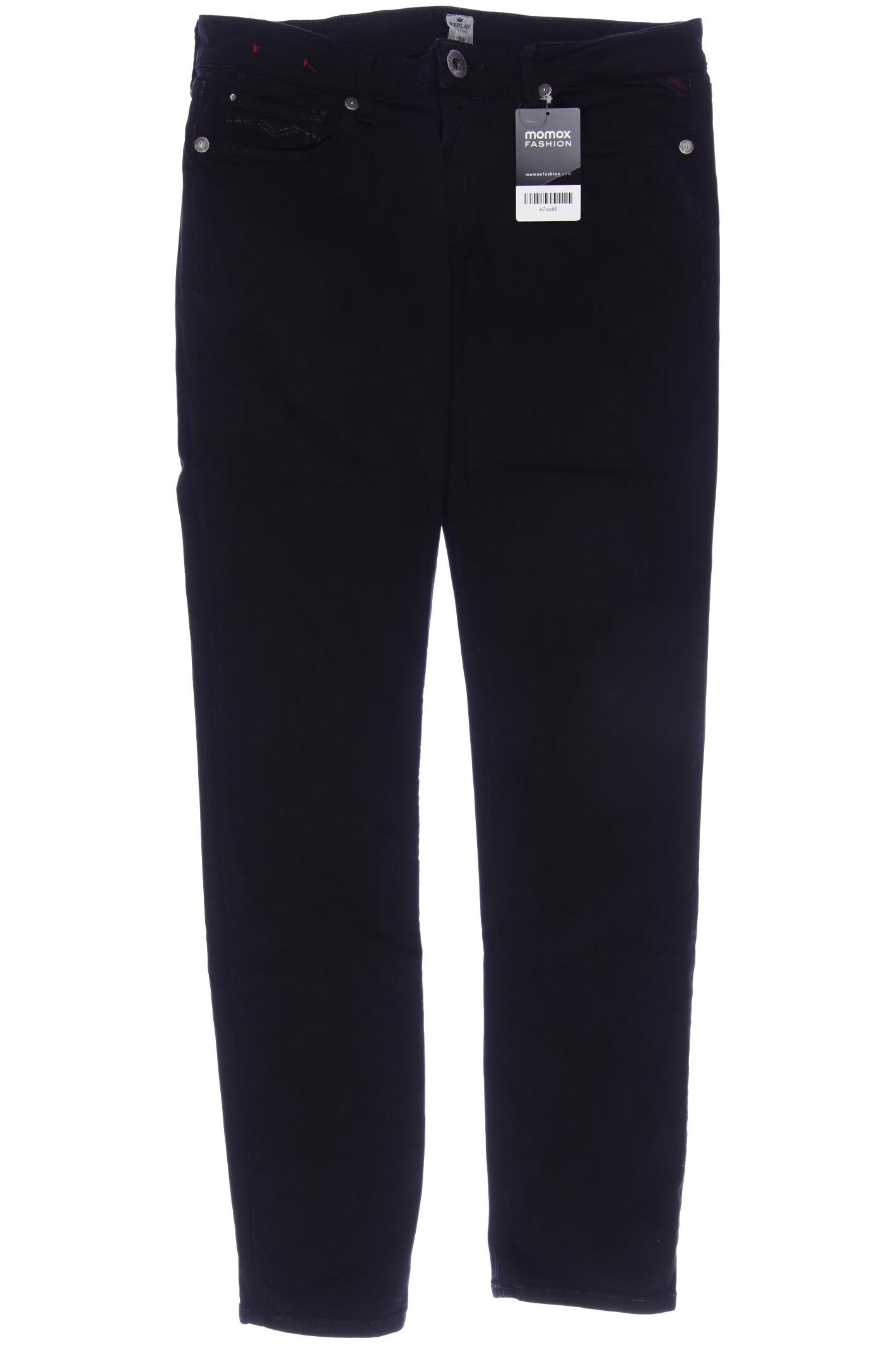 

Replay Damen Jeans, schwarz, Gr. 32