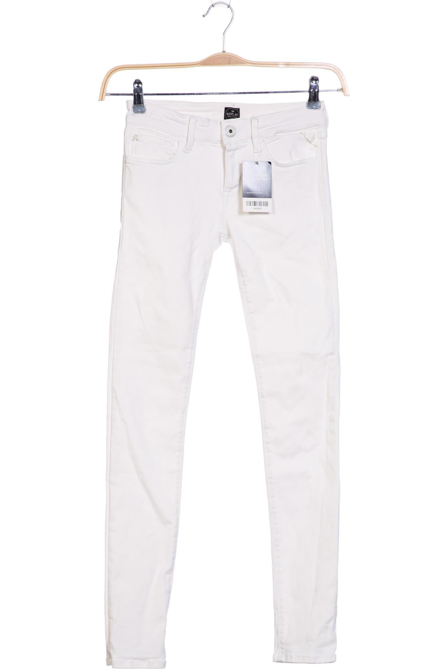 

Replay Damen Jeans, weiß
