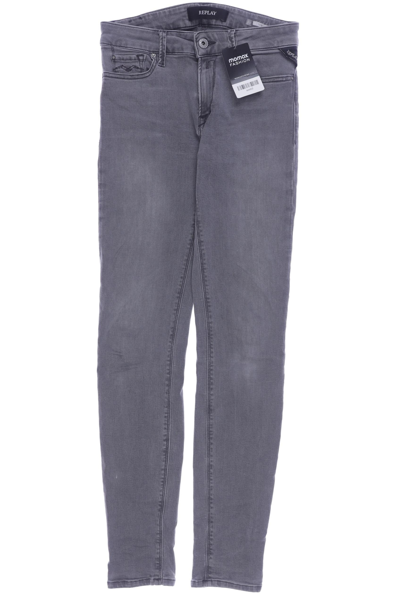 

Replay Damen Jeans, grau, Gr. 26