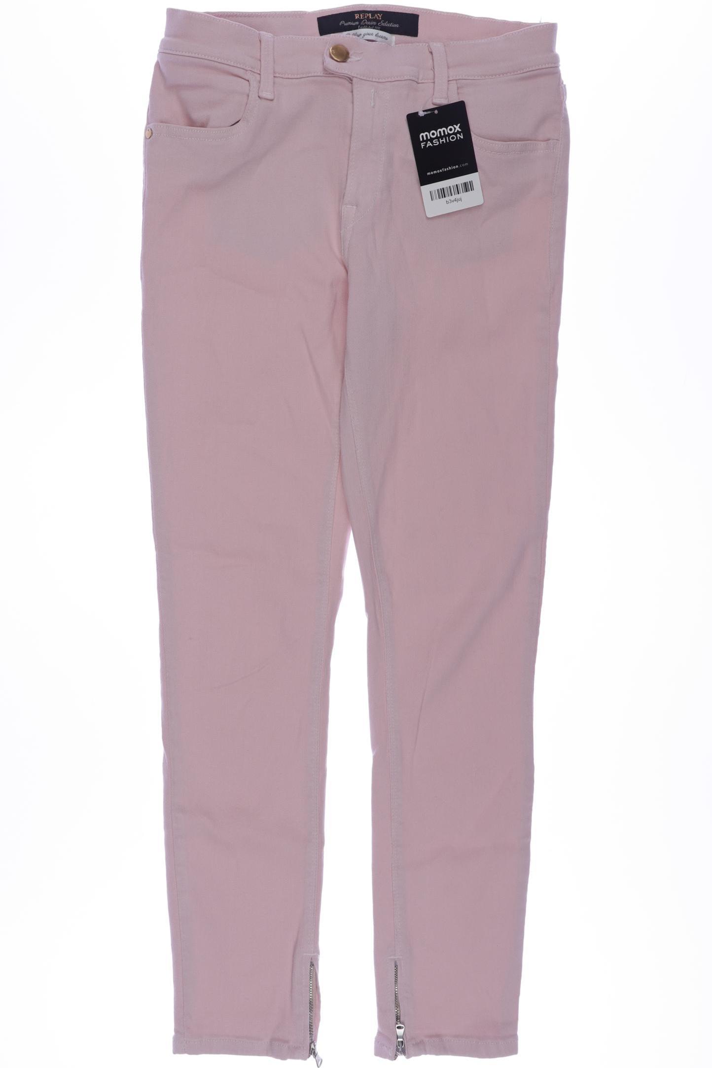 

Replay Damen Jeans, pink, Gr. 27