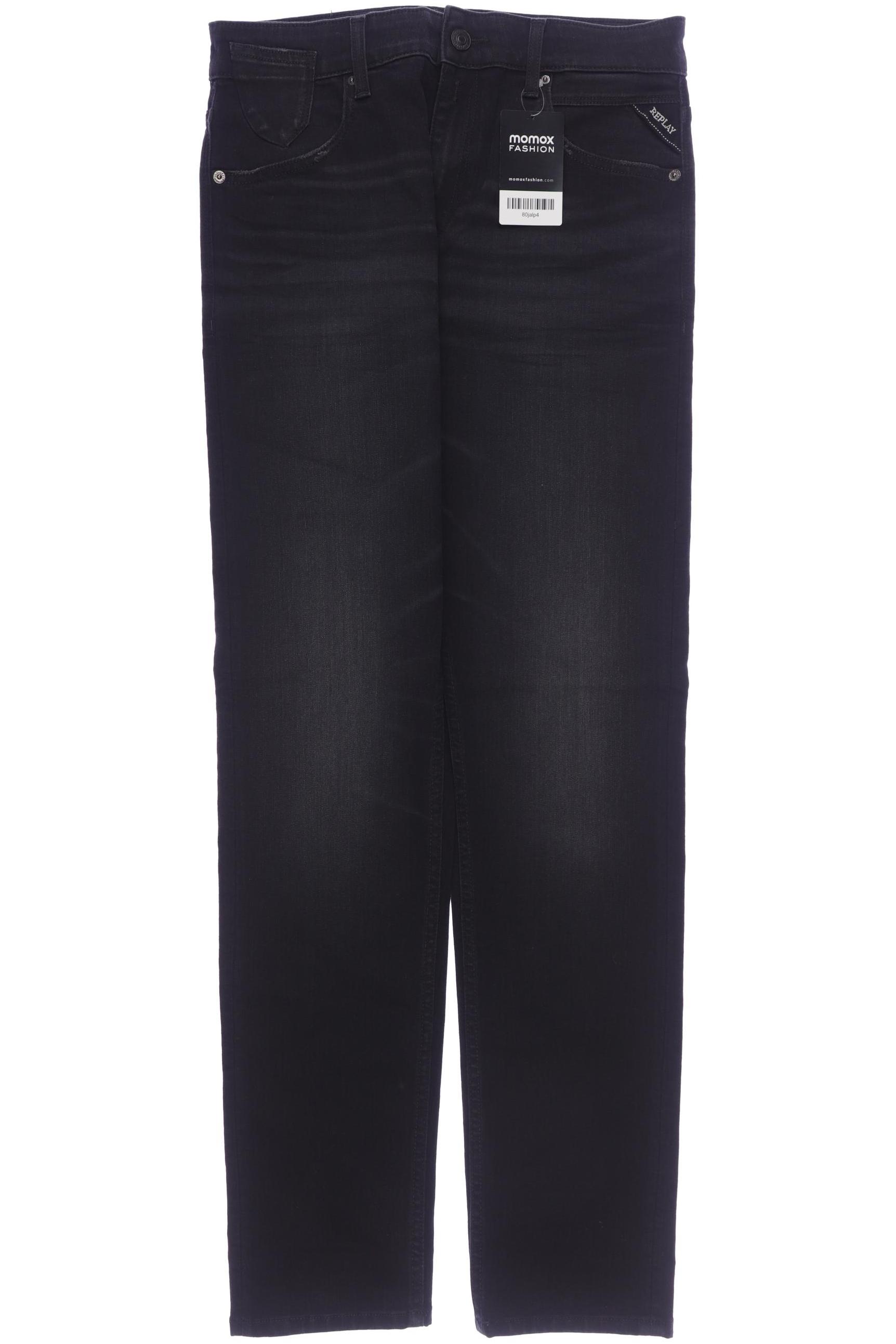 

Replay Damen Jeans, grau, Gr. 28