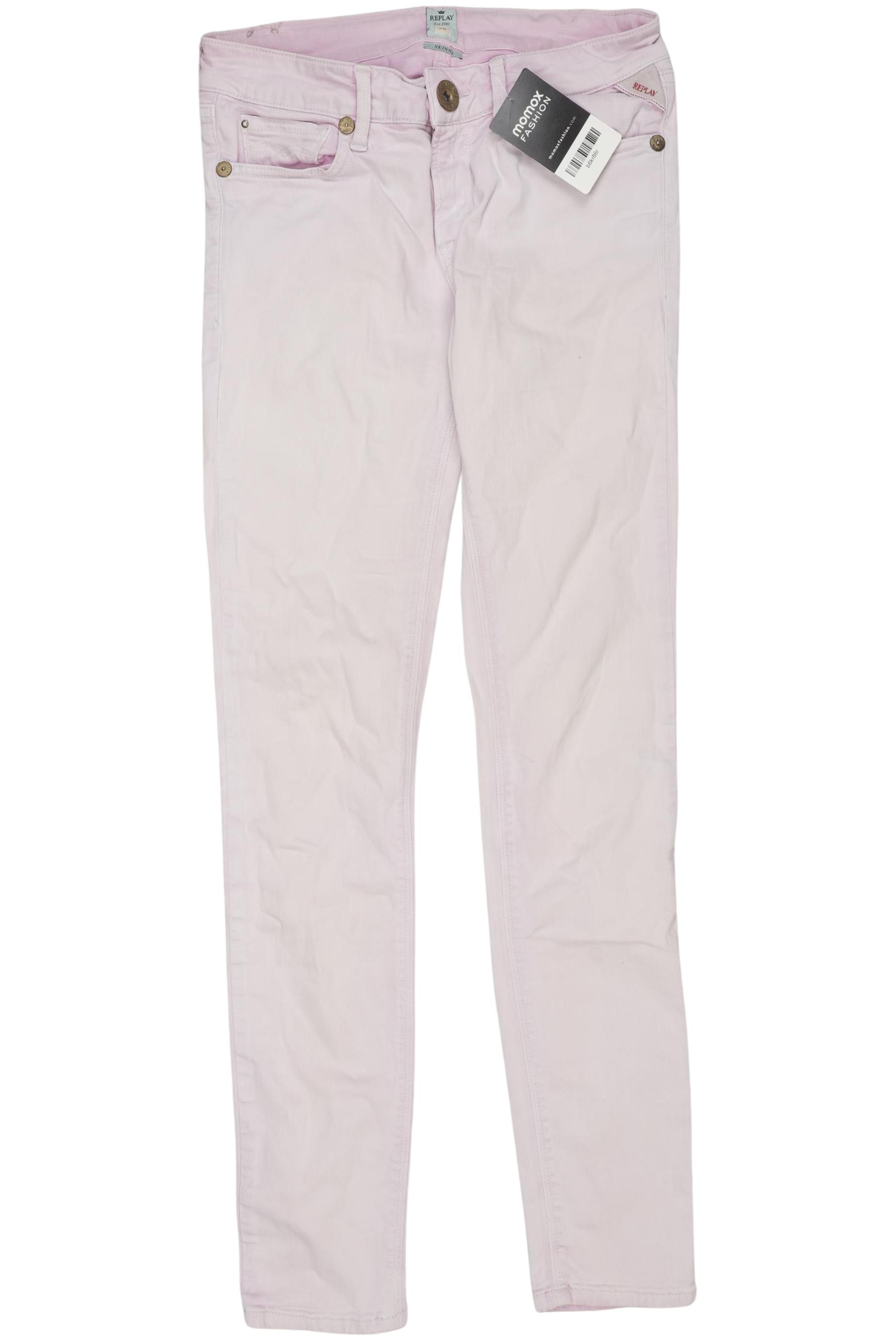 

Replay Damen Jeans, pink, Gr. 26
